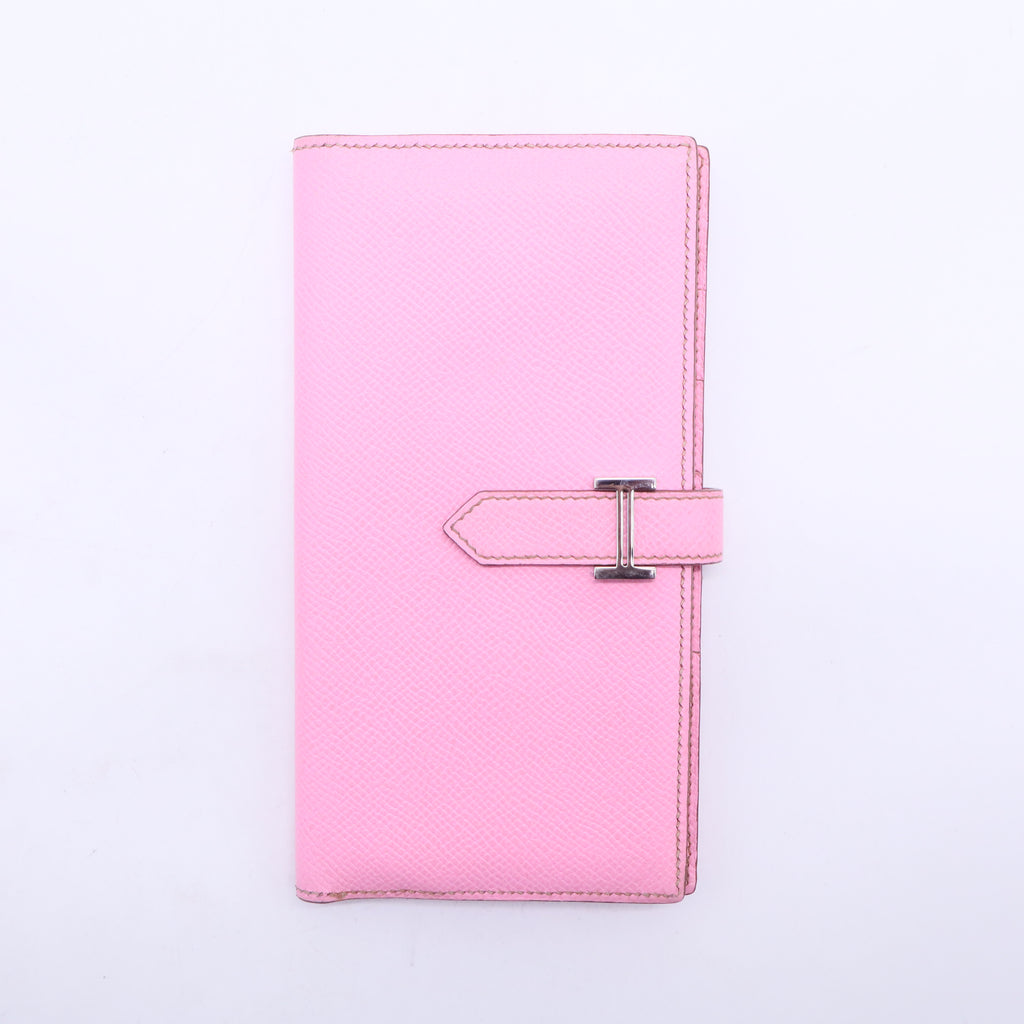 Wallet with gusset in Mysore goatskin W20128