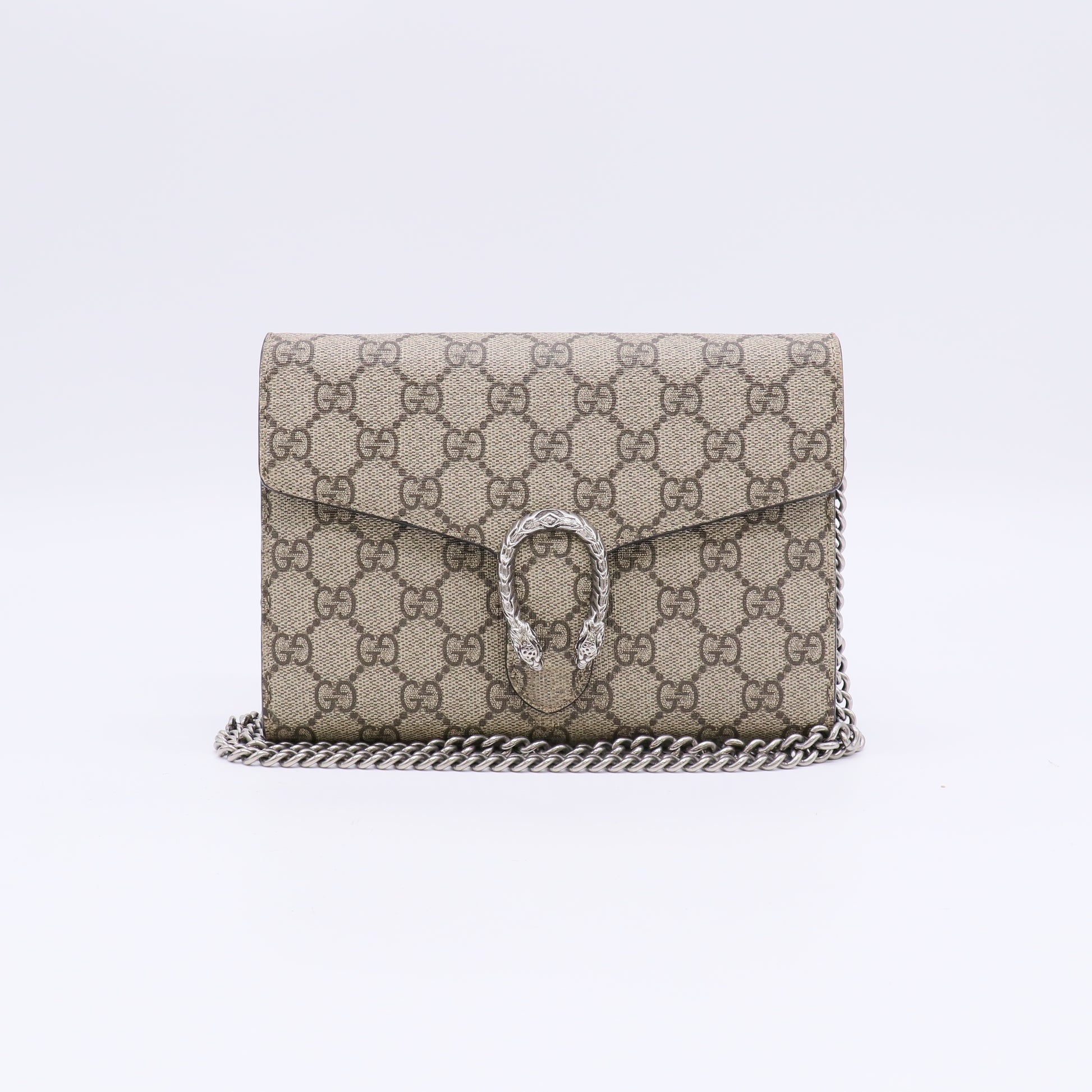 Gucci Dionysus GG Supreme Chain Wallet Gucci Dionysus GG Supreme Chain Wallet W22406