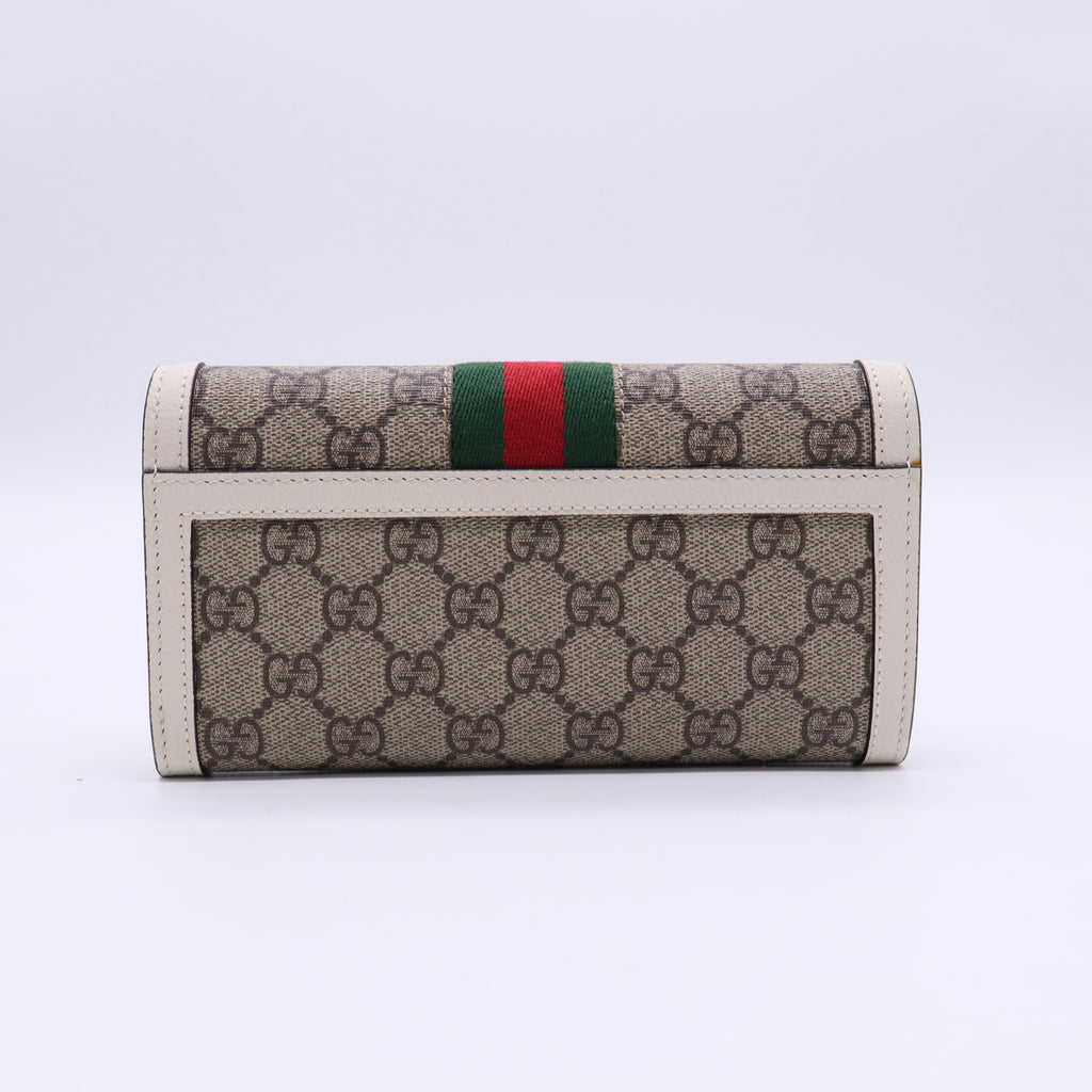 Queen Margaret Chain Wallet GG Coated Canvas Mini  twins w20661