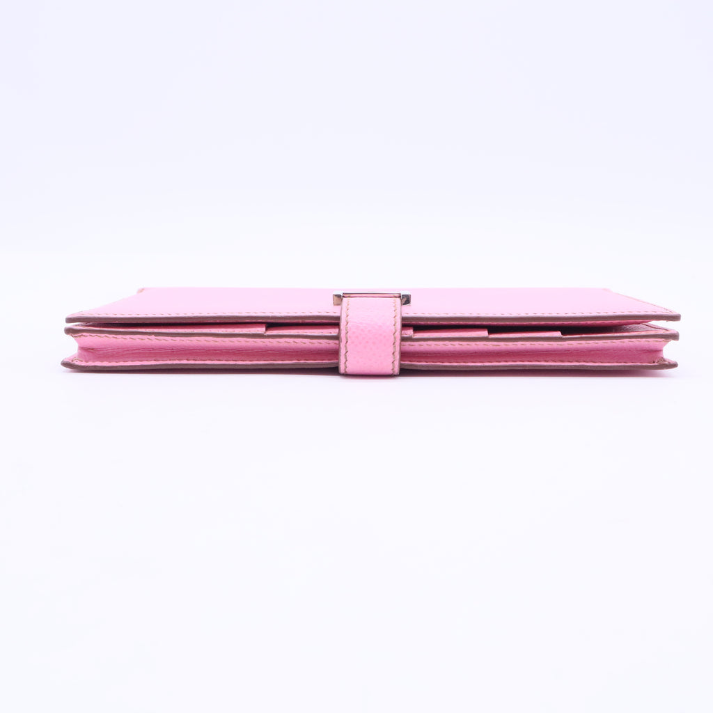 Wallet with gusset in Mysore goatskin W20128