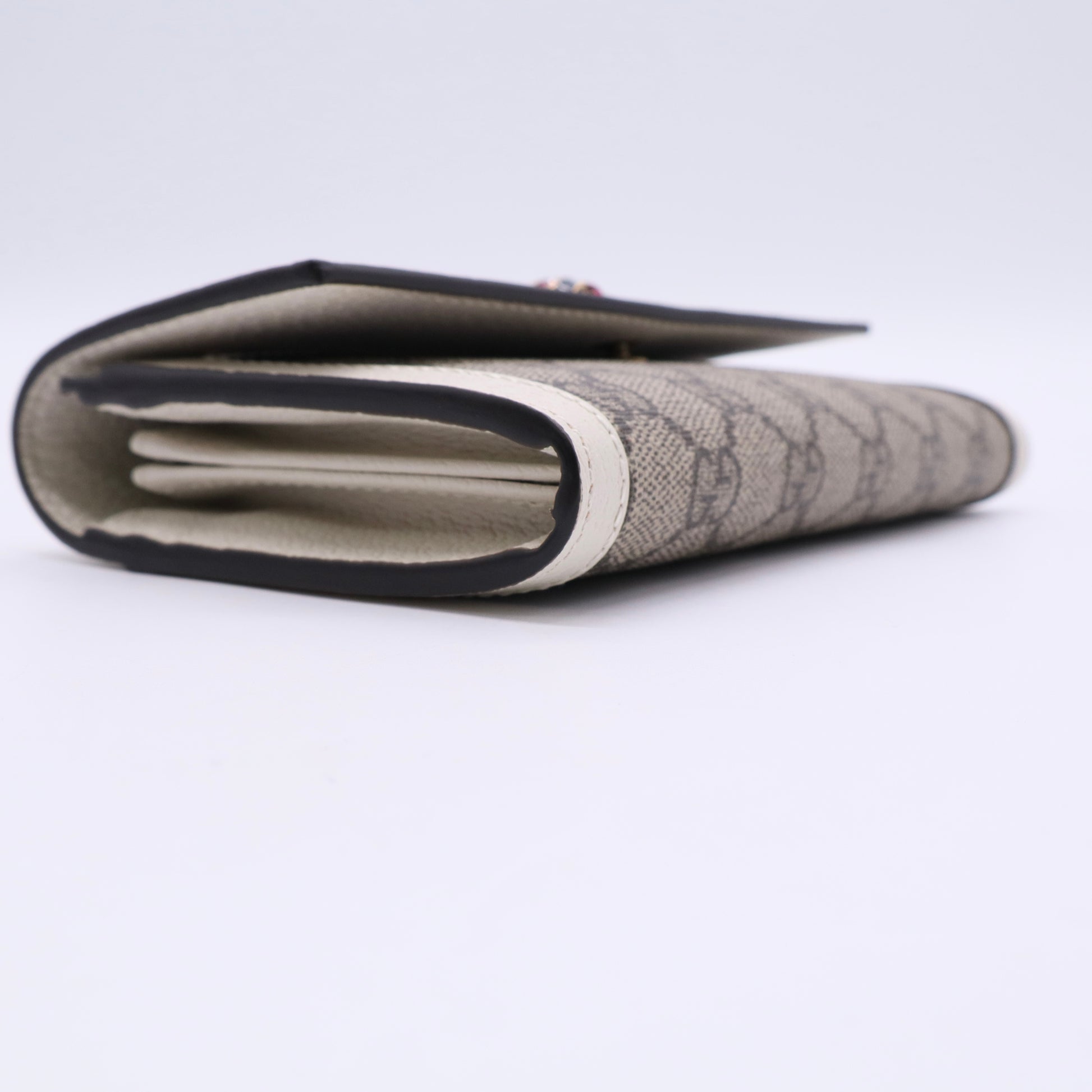 Queen Margaret Chain Wallet GG Coated Canvas Mini  twins w20661