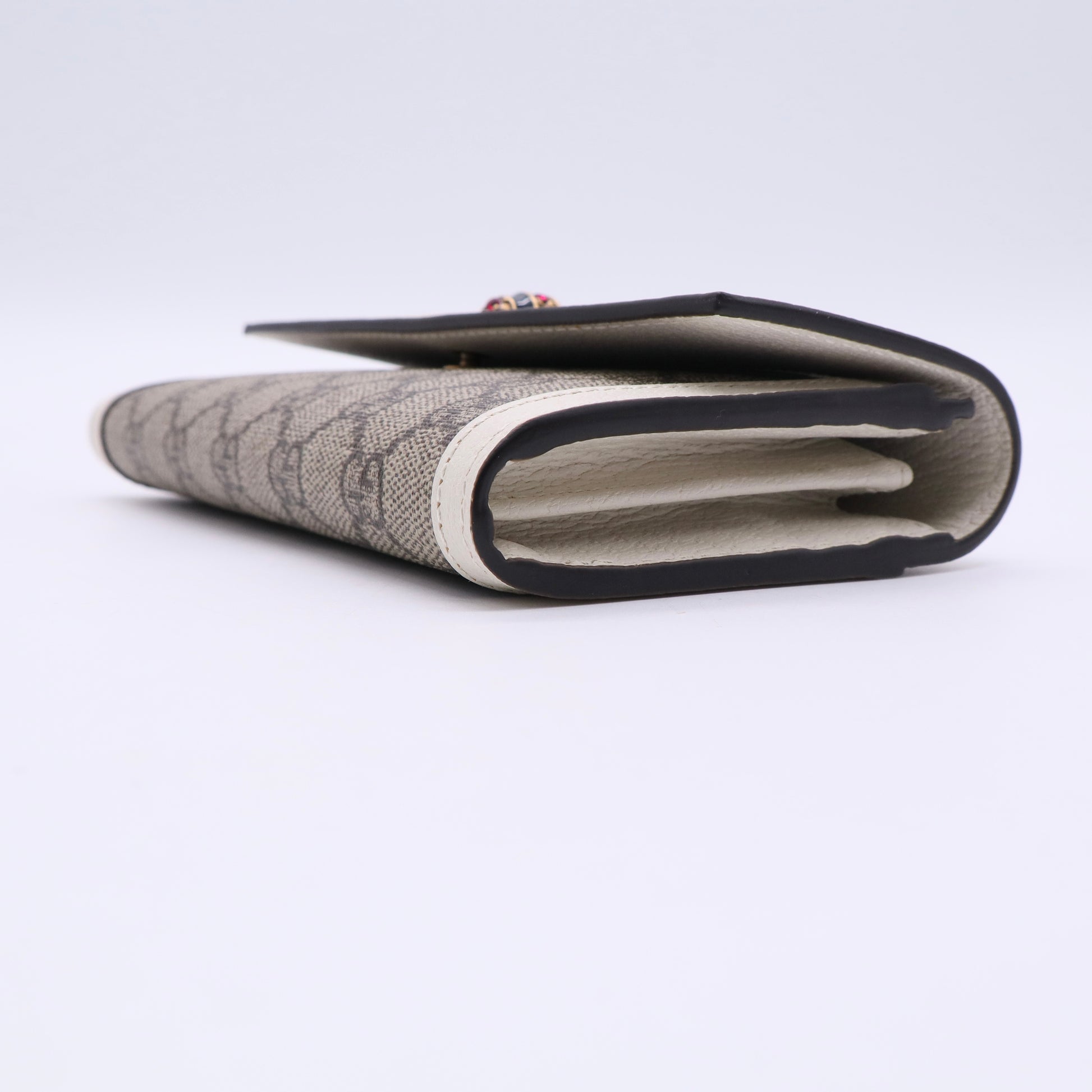 Queen Margaret Chain Wallet GG Coated Canvas Mini  twins w20661