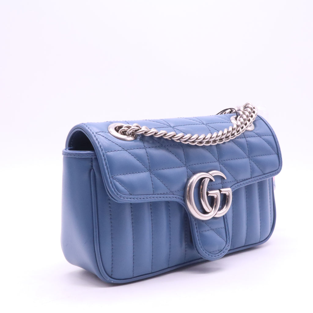 Gucci GG Marmont Flap Bag Mixed Matelasse Leather Twins  LDJ3967