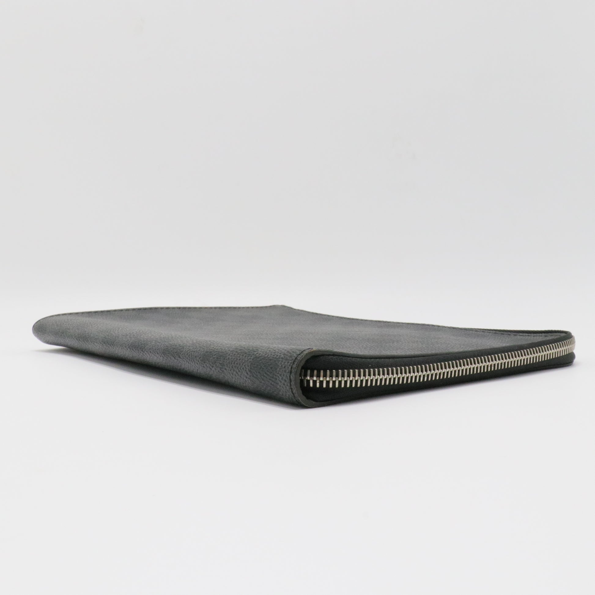 Zip Around Pochette Jour Damier Graphite PM