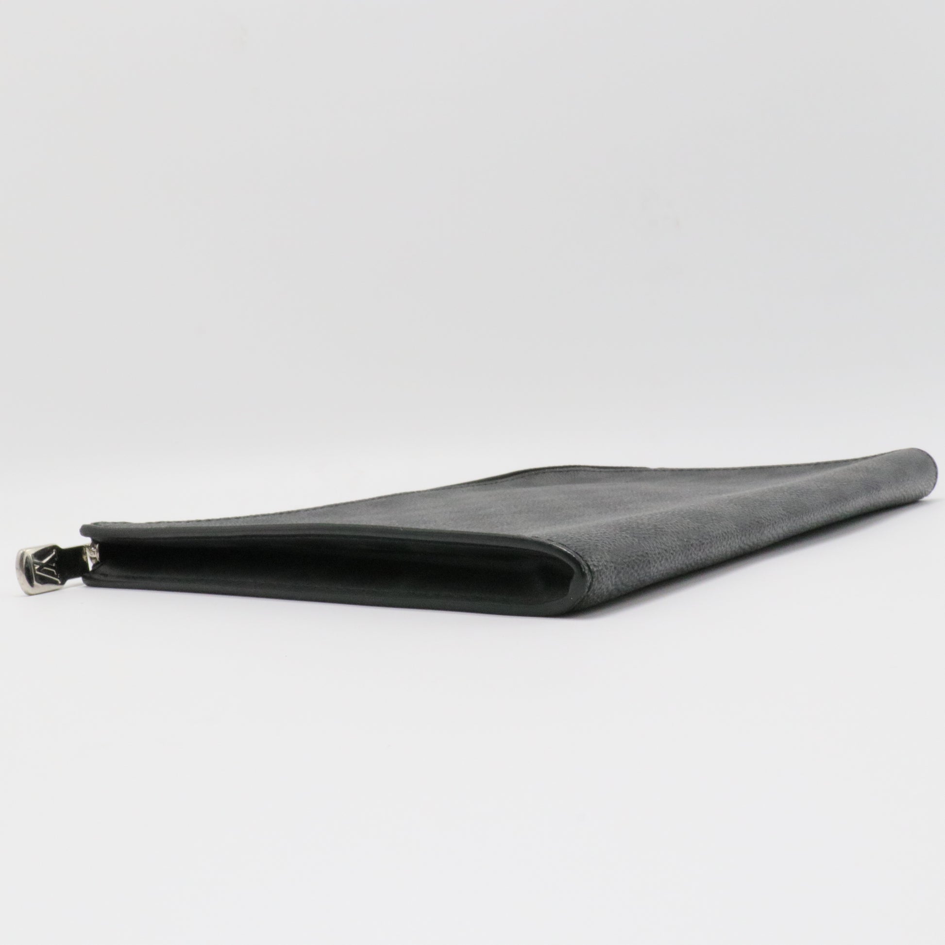 Zip Around Pochette Jour Damier Graphite PM