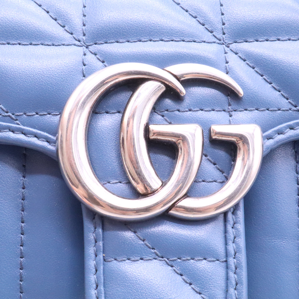 Gucci GG Marmont Flap Bag Mixed Matelasse Leather Twins  LDJ3967