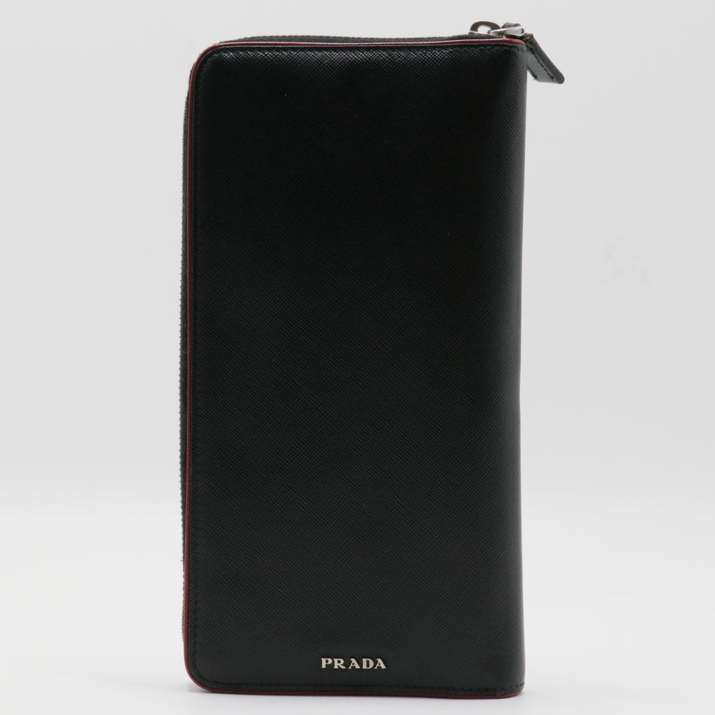 Saffiano Cuir Leather Wallet