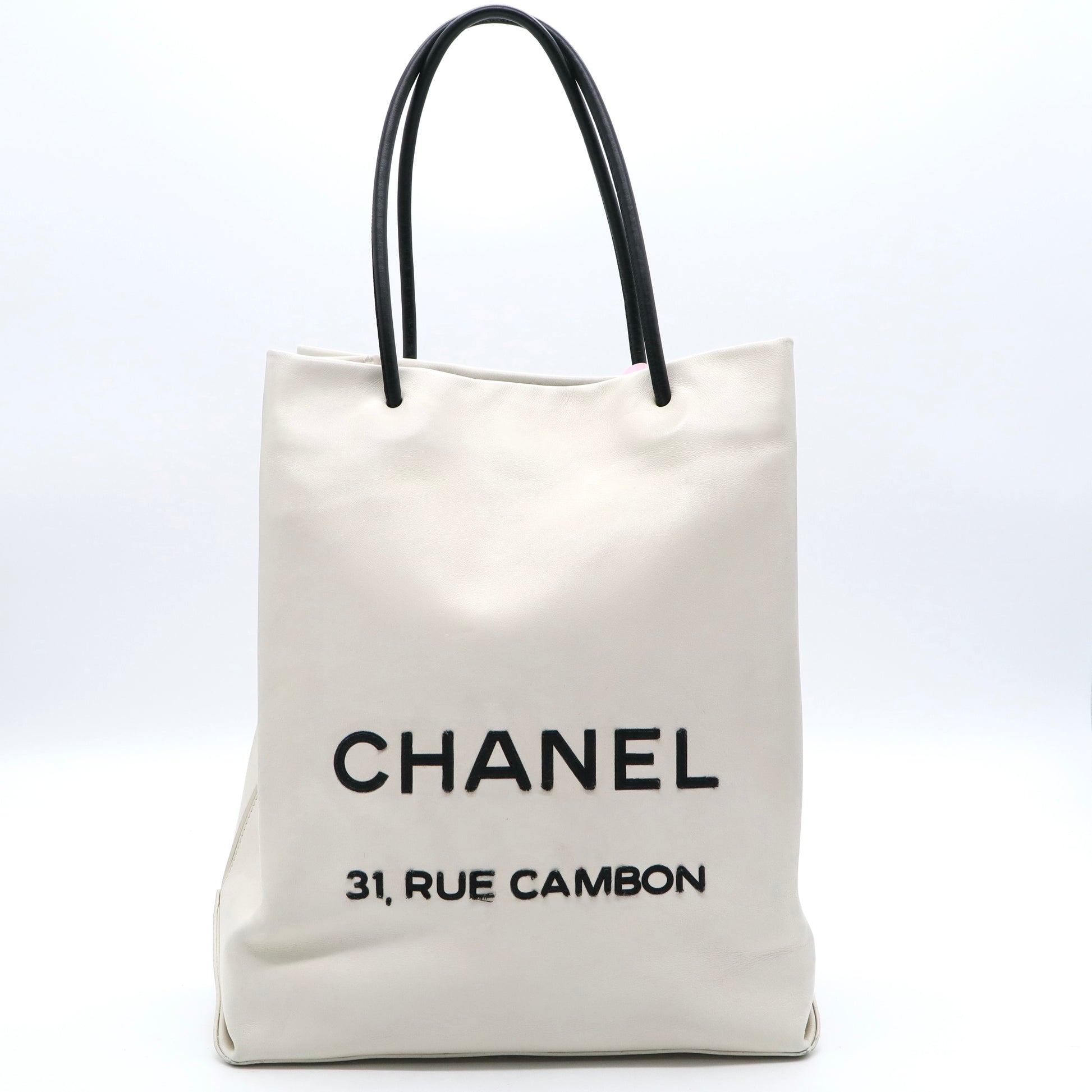 Essential 31 Rue Cambon Shopping Tote Leather Large Twins LDJ3414