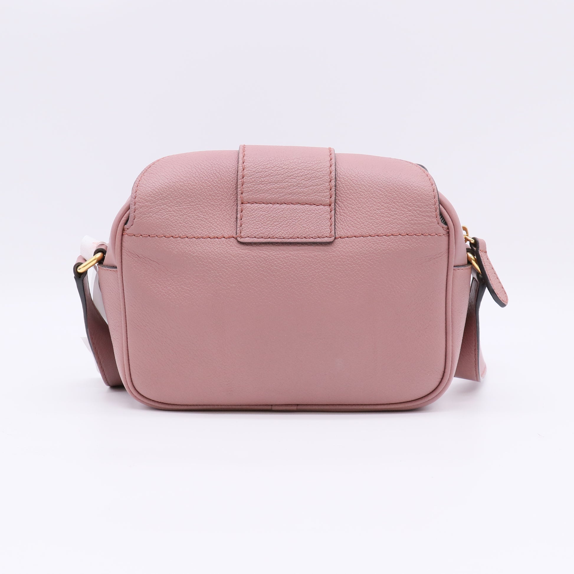 Burberry Small Soft Grained Leather Buckle Crossbody Bag B22949