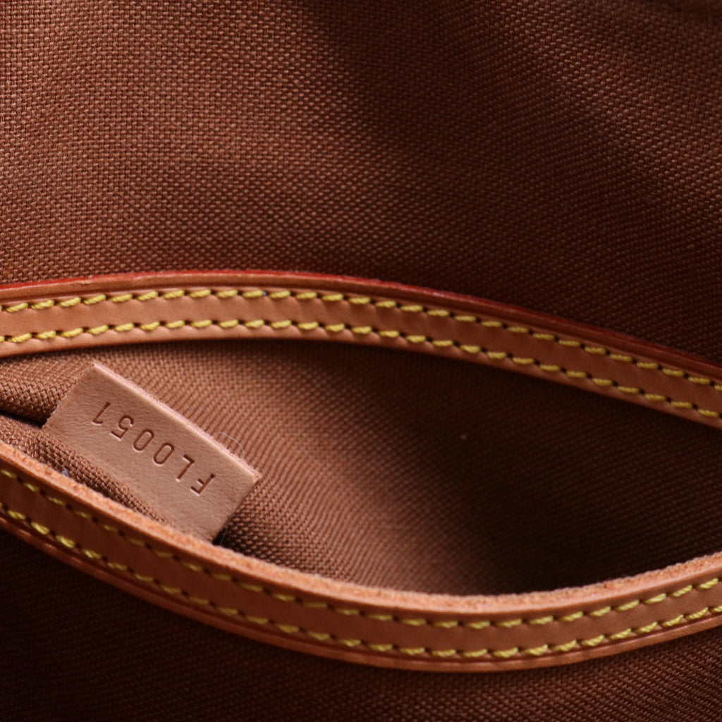 Alma Monogram Handbag Canvas Handbag PM