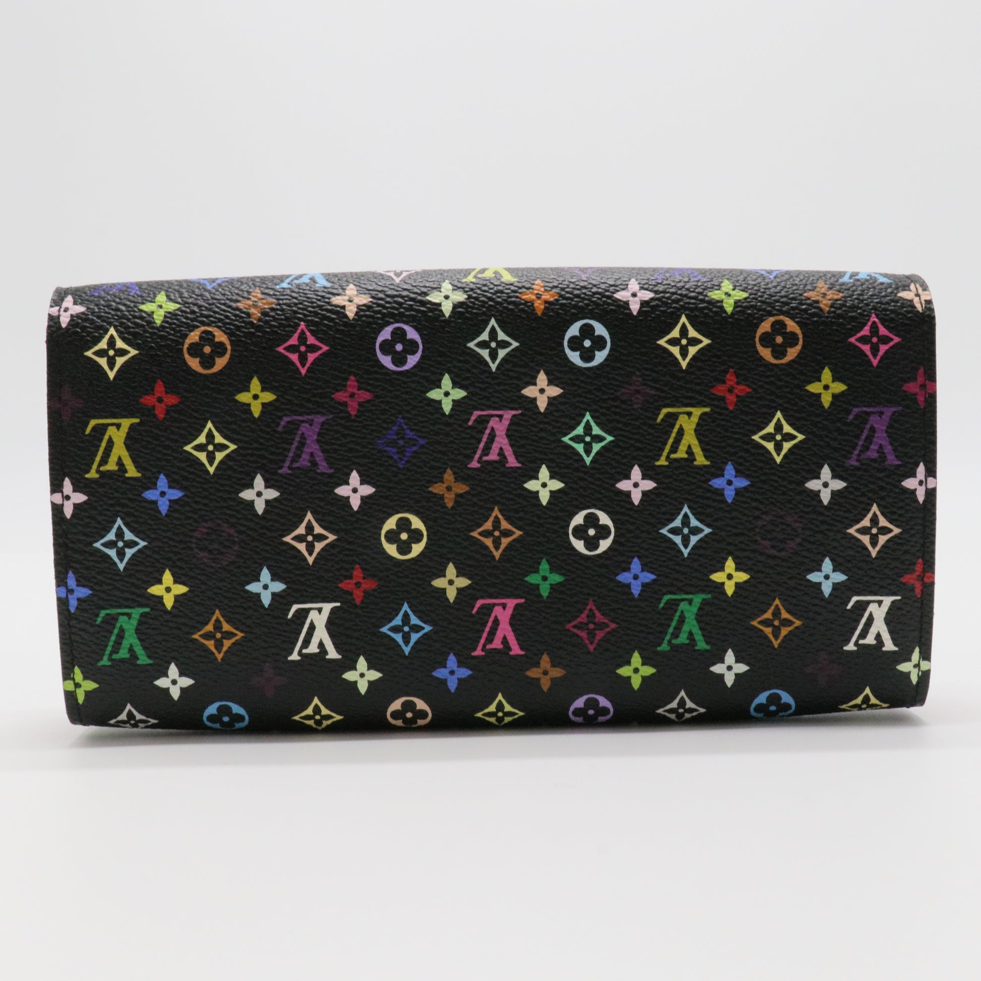Monogram Multicolor Sarah Wallet Black