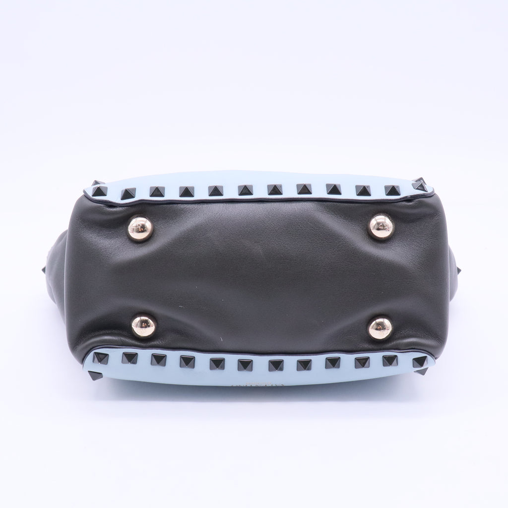Rock Studs Tote Bag Mini in Blue B12291