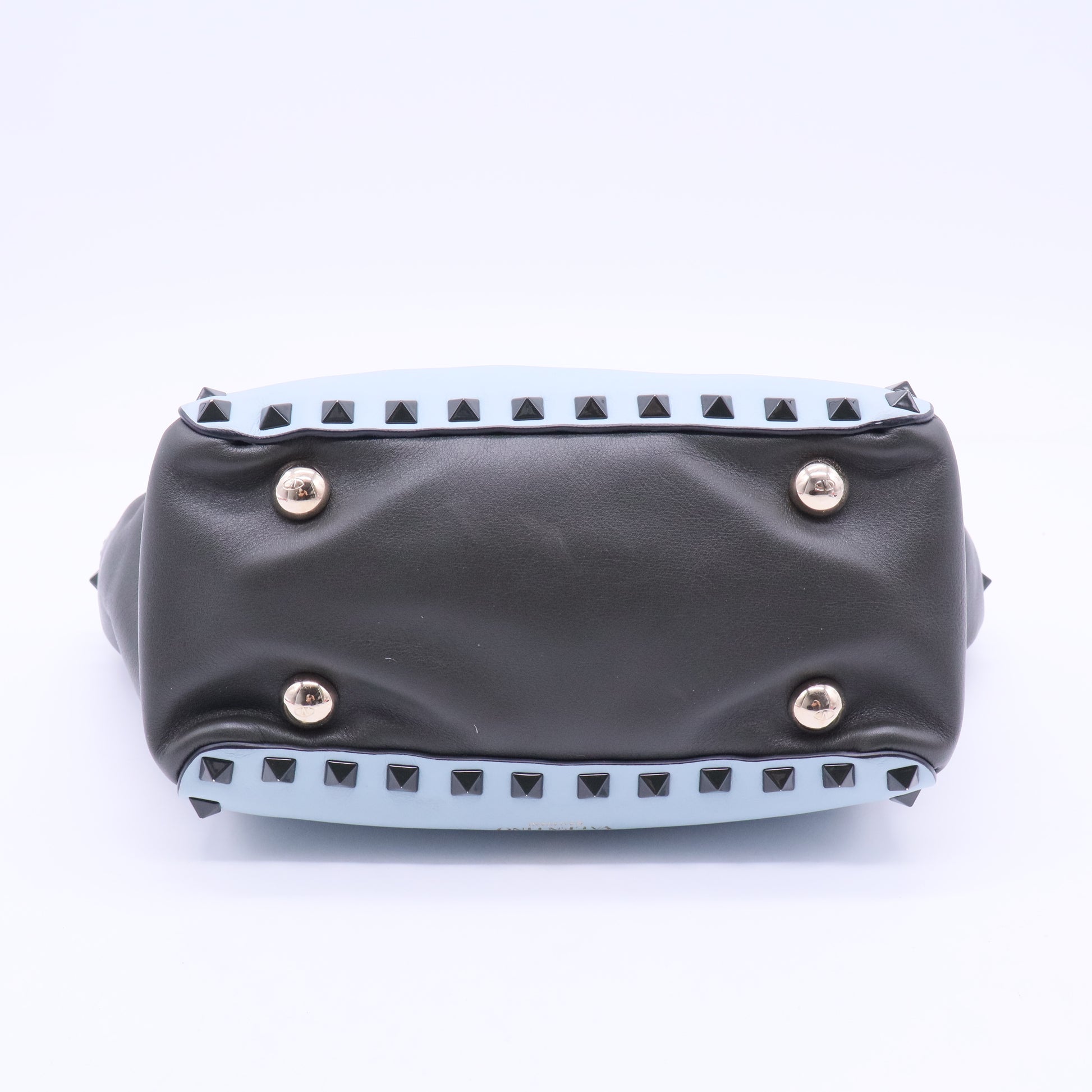 Rock Studs Tote Bag Mini in Blue B12291