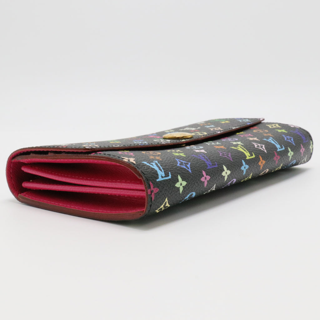 Monogram Multicolor Sarah Wallet Black