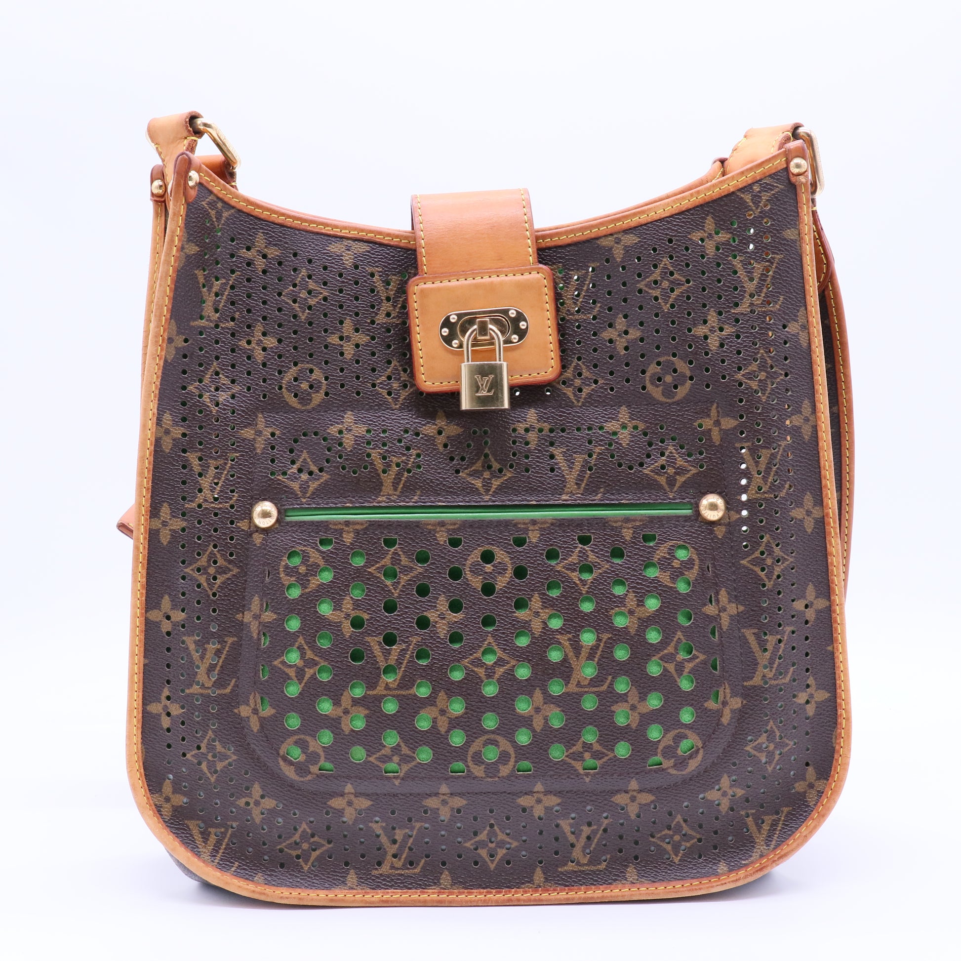 Limited Edition Monogram Perforated Musette