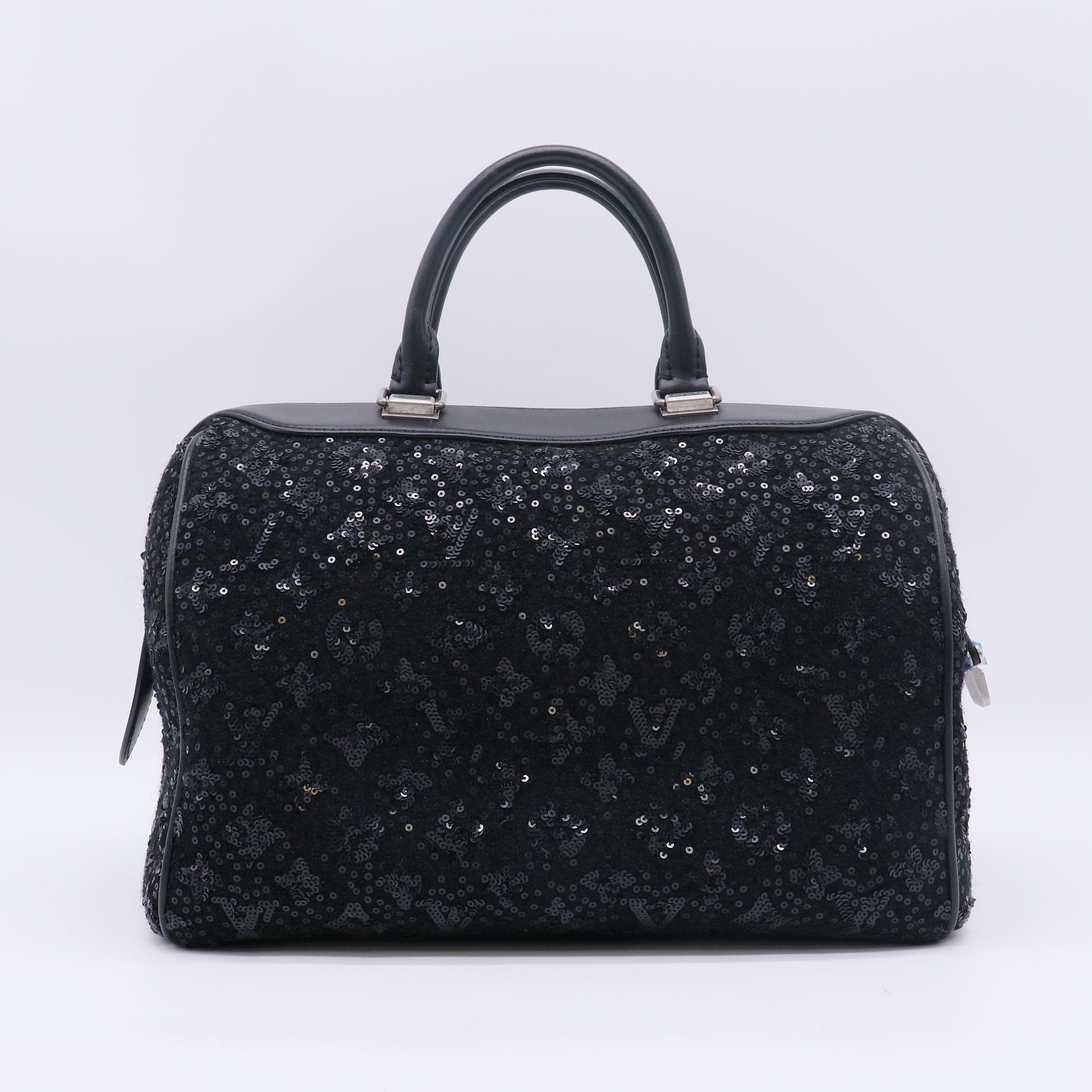 Louis Vuitton Limited Edition Monogram Sunshine Express Speedy 30 Noir twins B23868