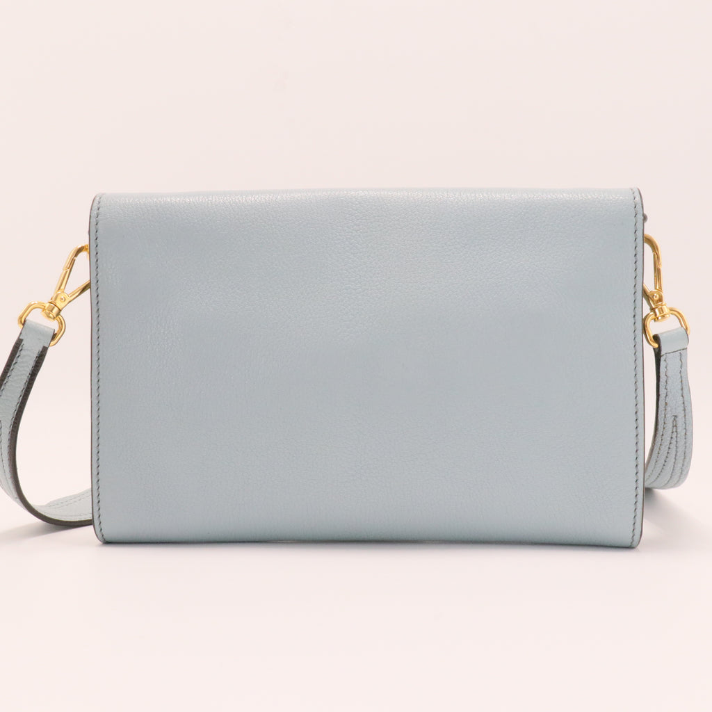 Saffiano leather shoulder bag
