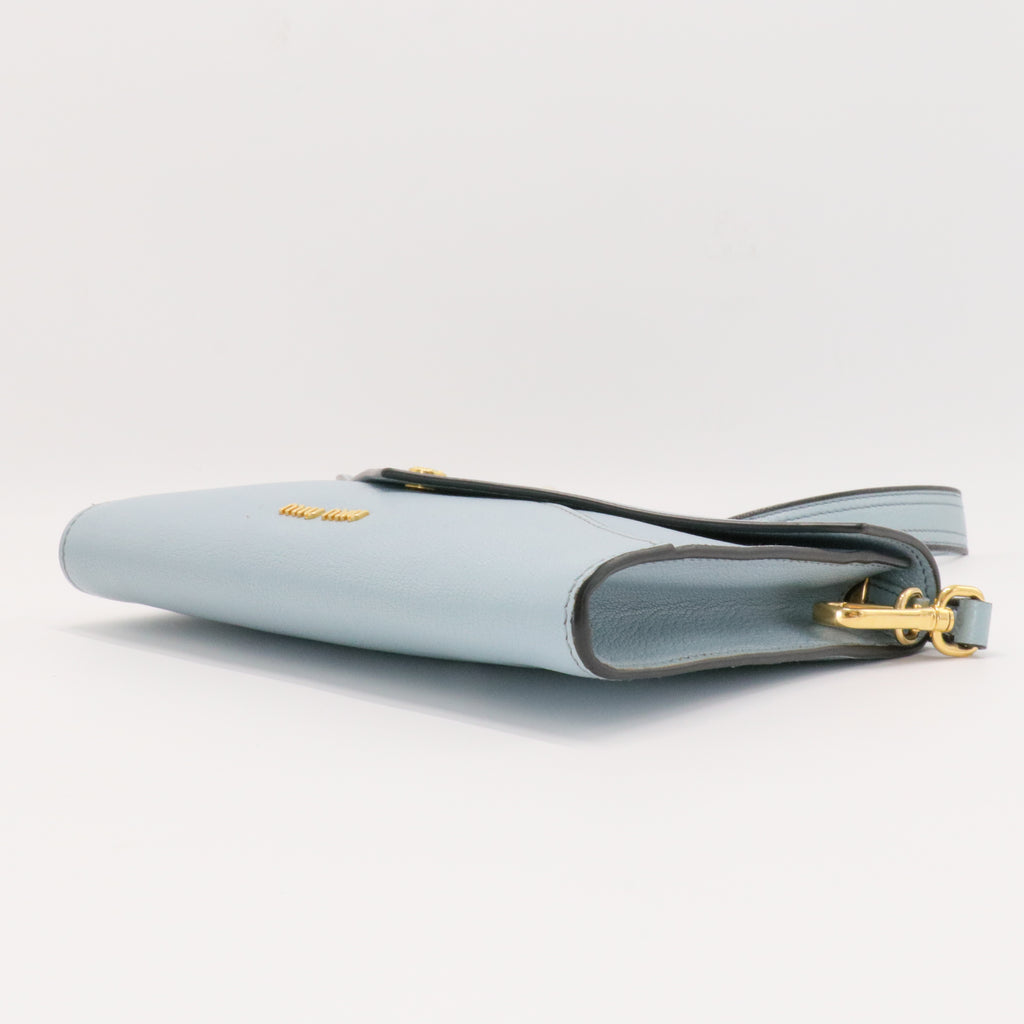 Saffiano leather shoulder bag