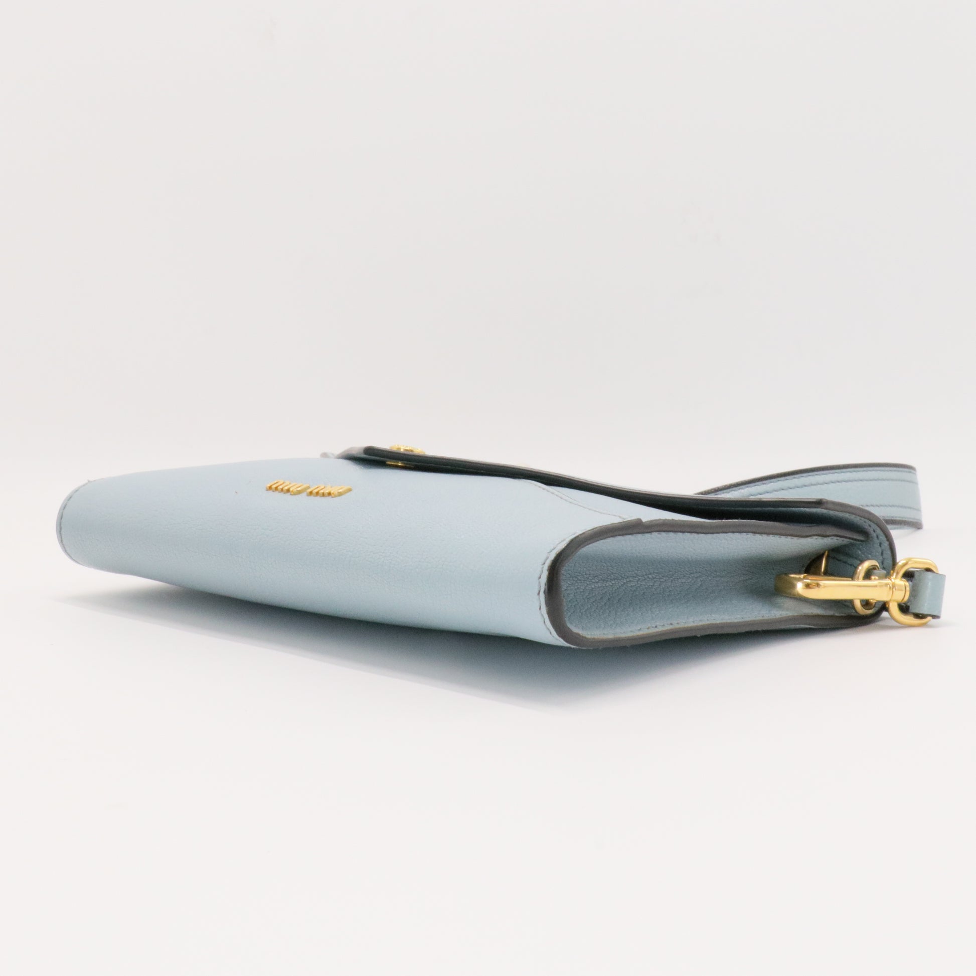 Saffiano leather shoulder bag
