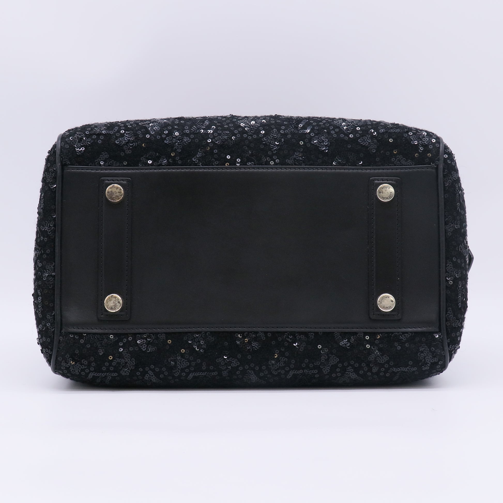 Louis Vuitton Limited Edition Monogram Sunshine Express Speedy 30 Noir twins B23868