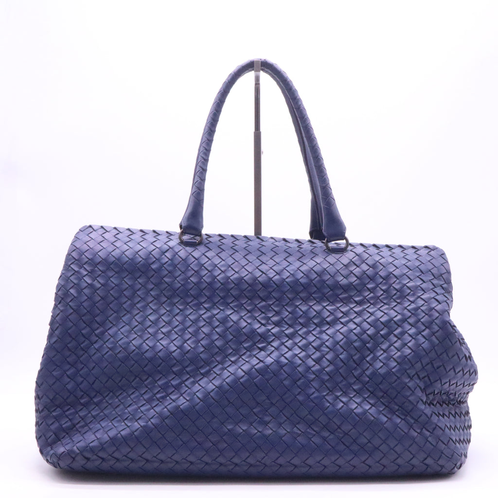 2-Pocket Convertible Tote Intrecciato Nappa Large Twins B21377