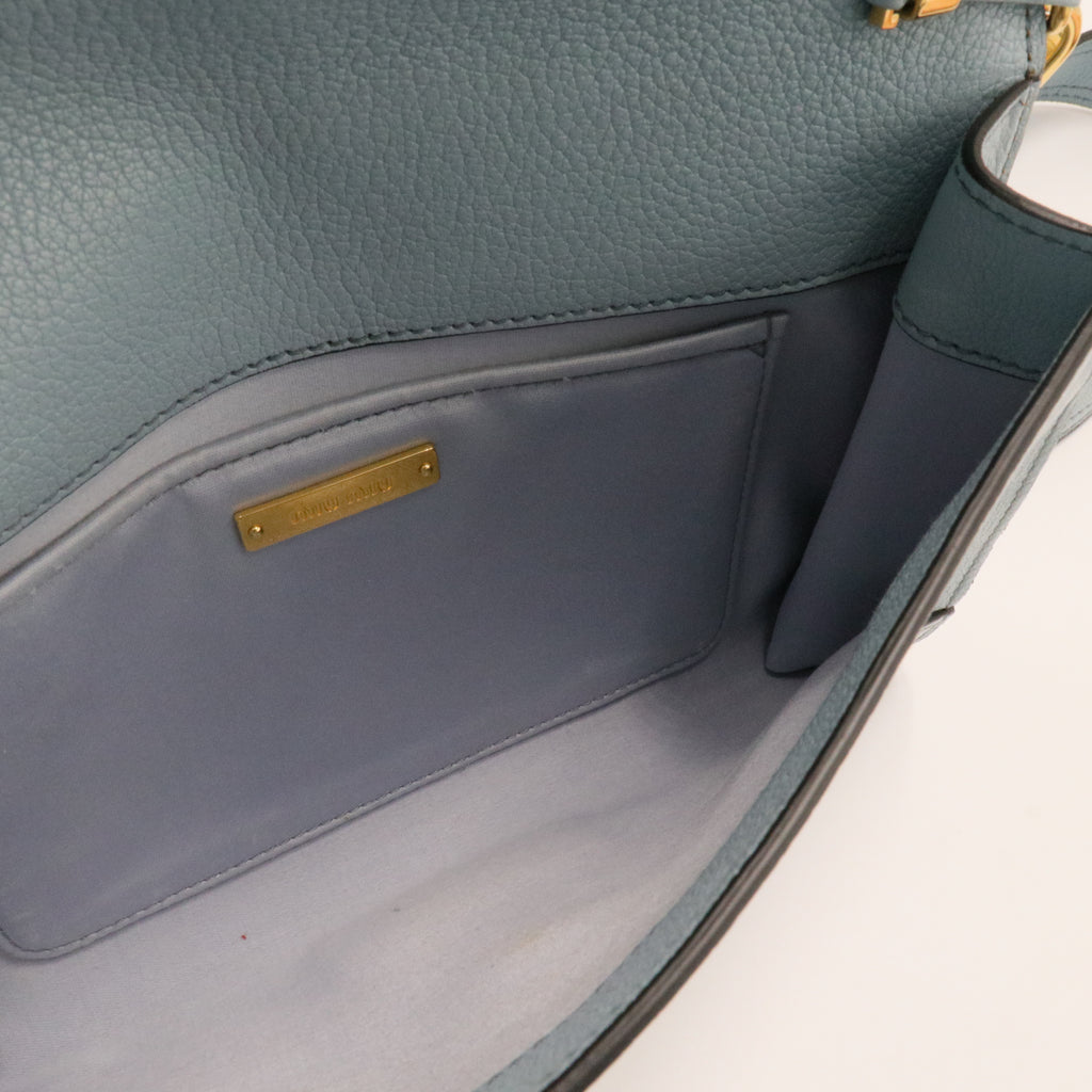 Saffiano leather shoulder bag