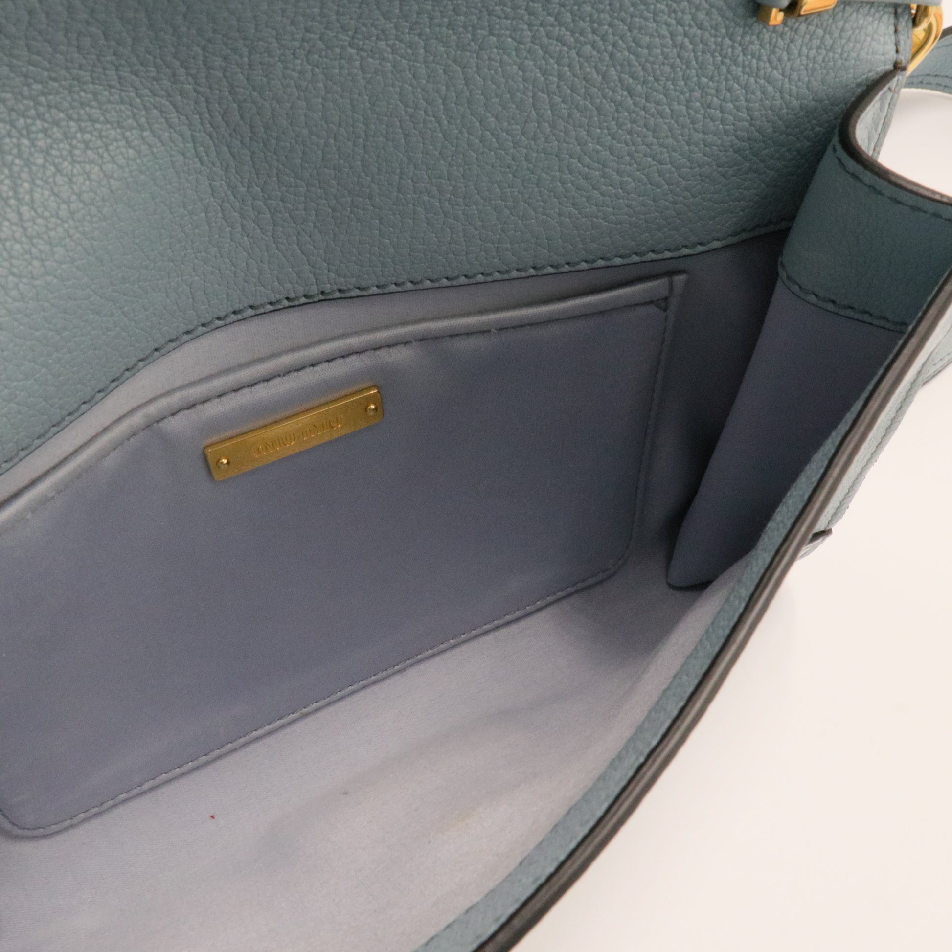 Saffiano leather shoulder bag