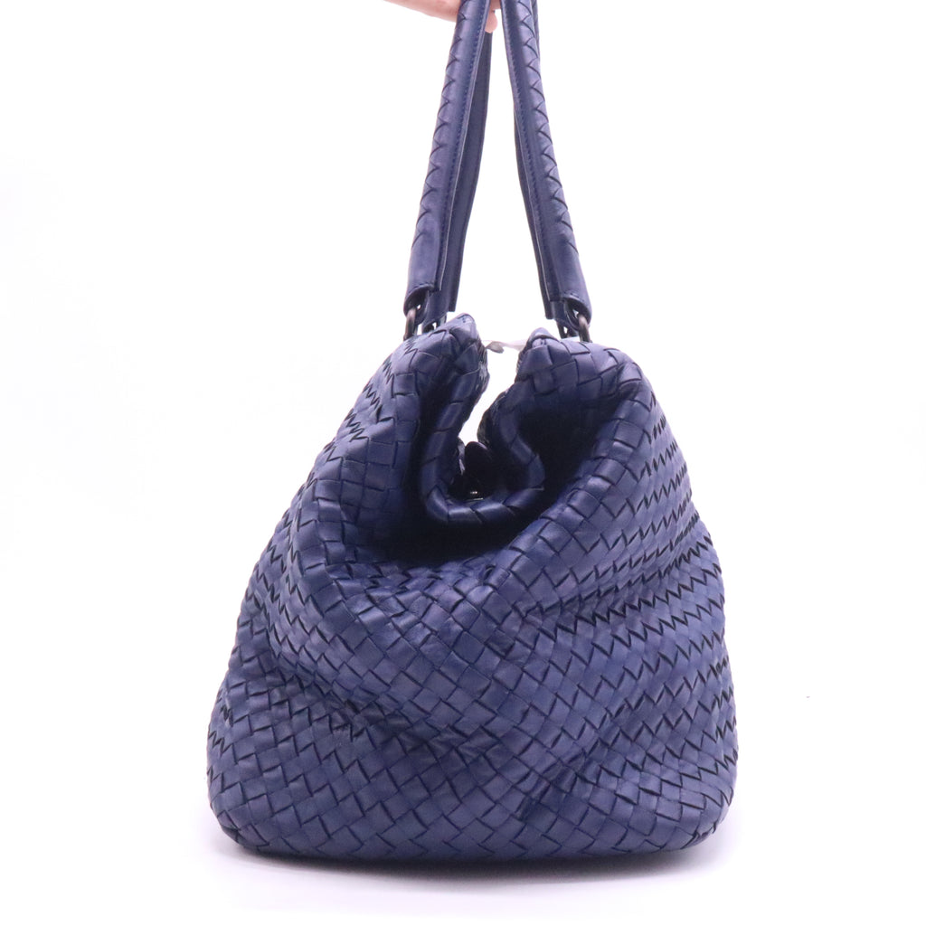 2-Pocket Convertible Tote Intrecciato Nappa Large Twins B21377