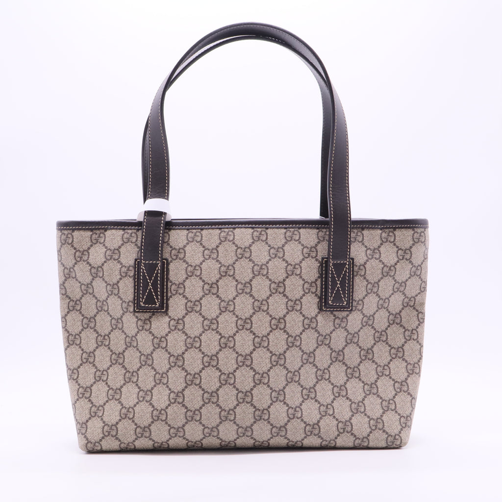 Plus Tote GG Coated Canvas Small