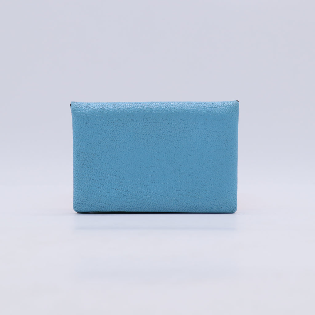 Hermès Calvi Card Holder W21215