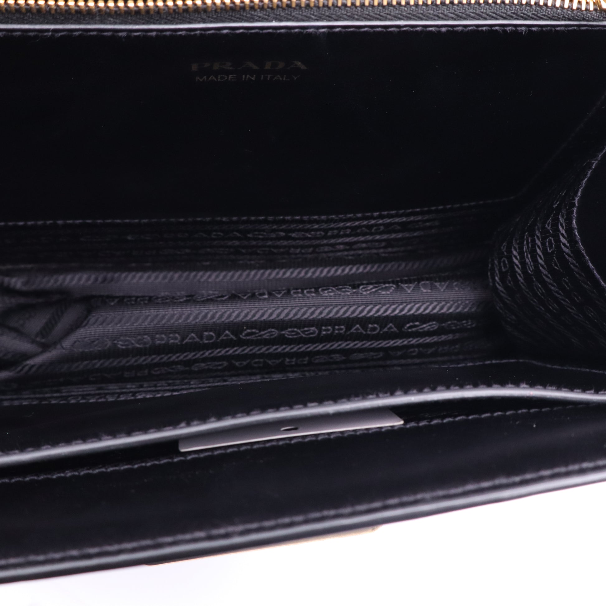 Cahier Convertible Shoulder Bag City Calf and Saffiano Medium Twins B20841