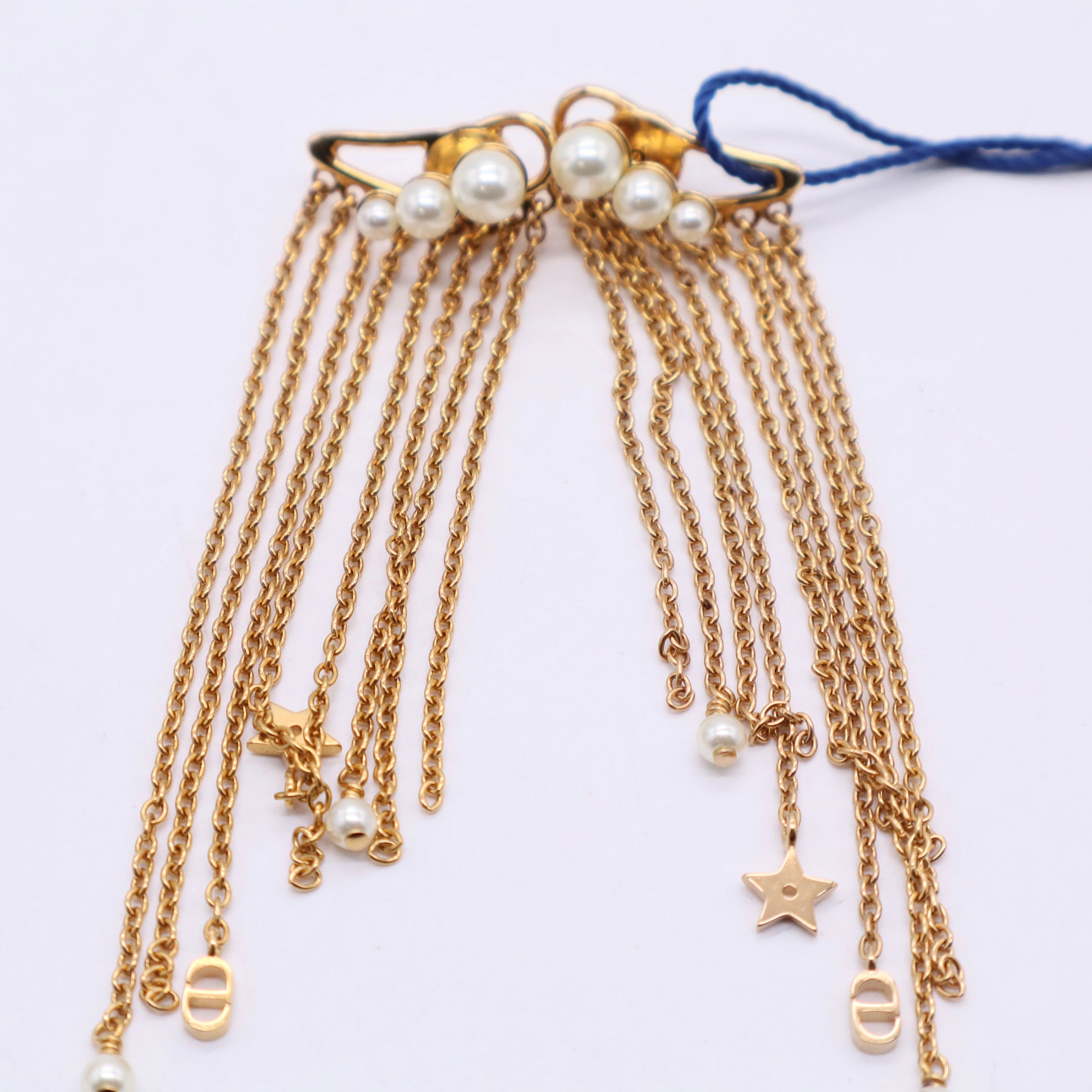 Earrings Gold-Tone Metal Twins LDJ3447