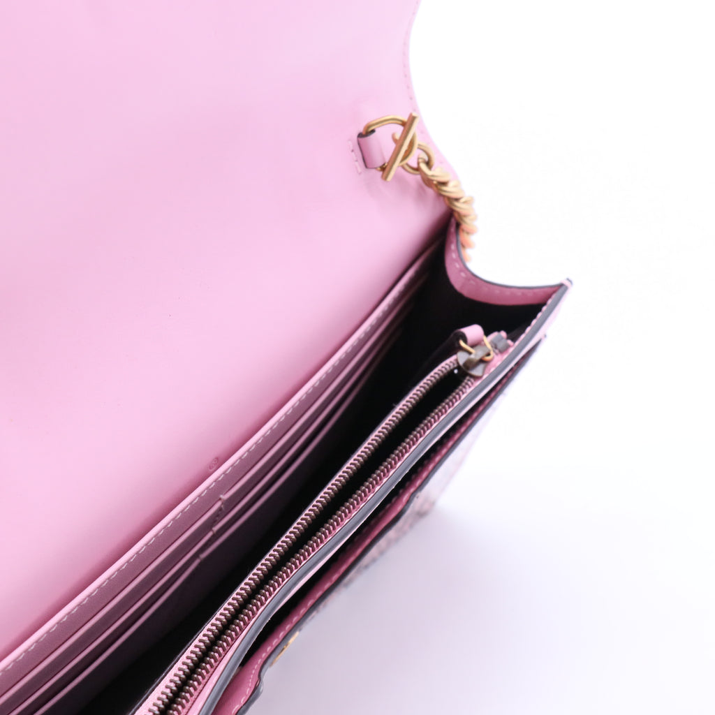 Snakeskin Queen Margaret Chain Wallet