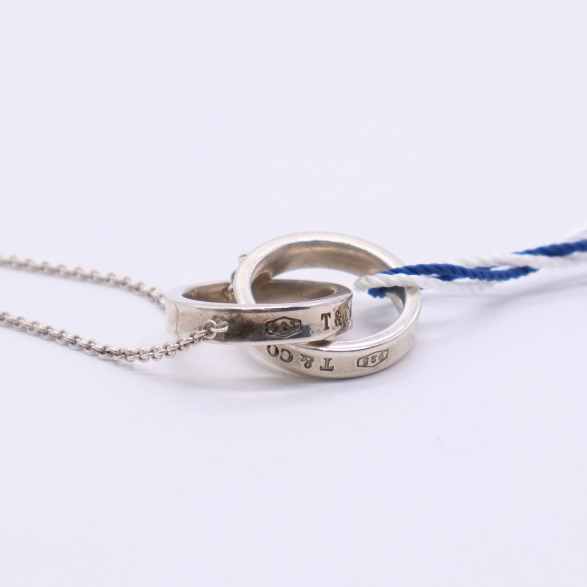 Tiffany 1837 Interlocking Circles Necklace twins LDJ3451