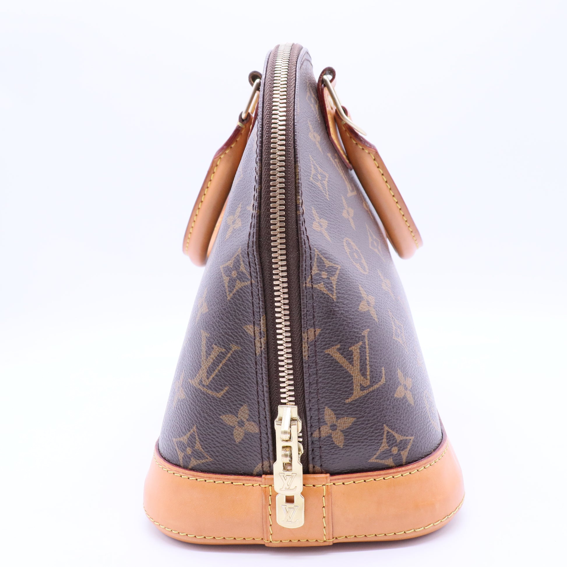 Alma Handbag Monogram Canvas PM satche