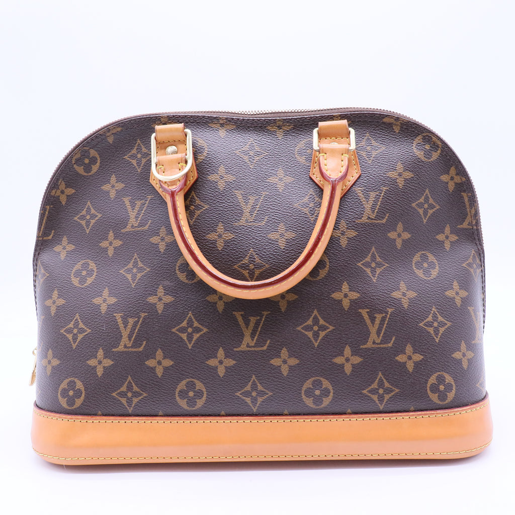 Alma Handbag Monogram Canvas PM satche