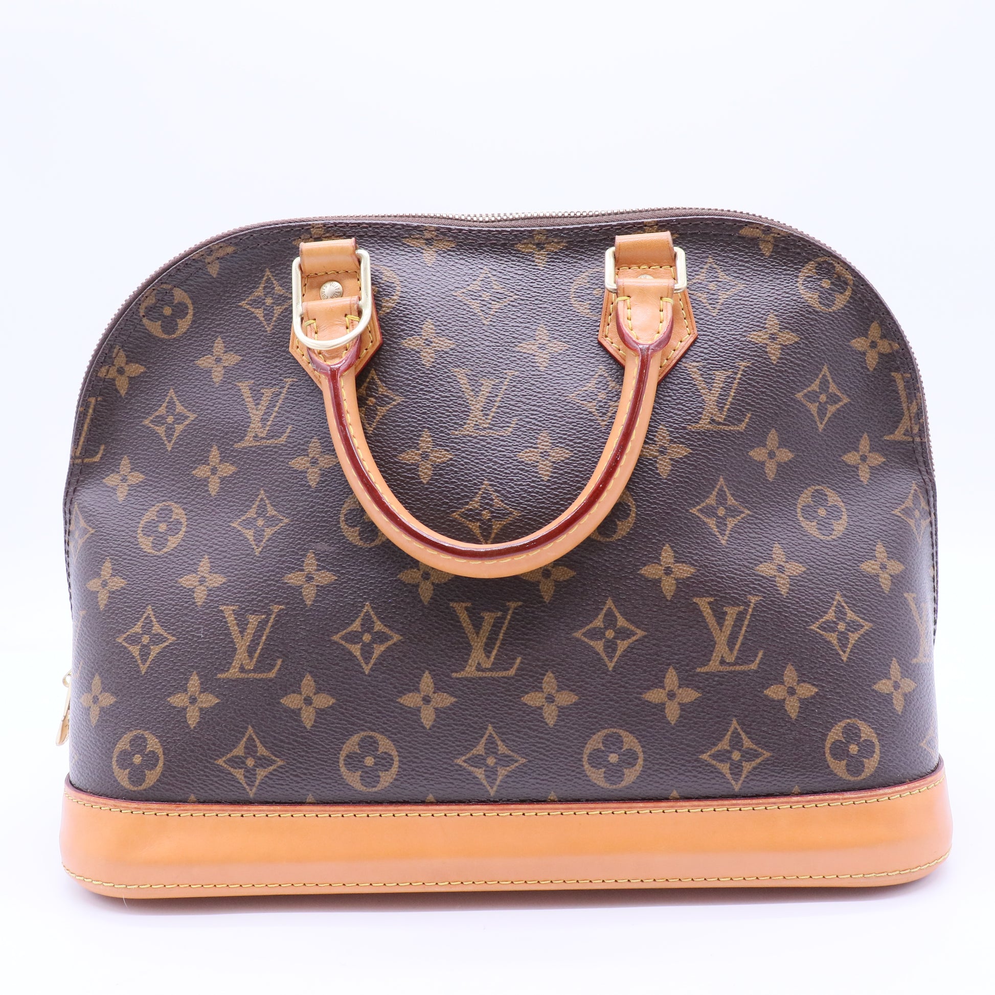 Alma Handbag Monogram Canvas PM satche