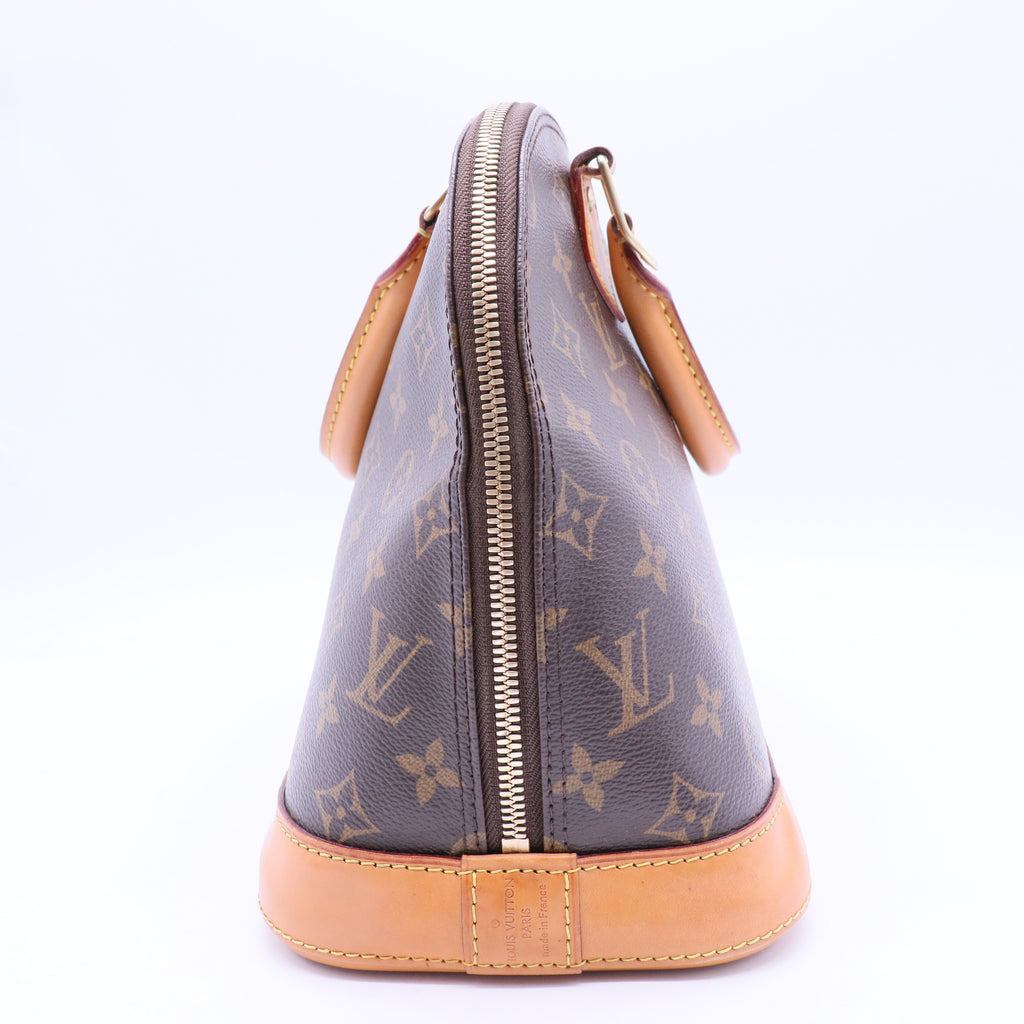 Alma Handbag Monogram Canvas PM satche
