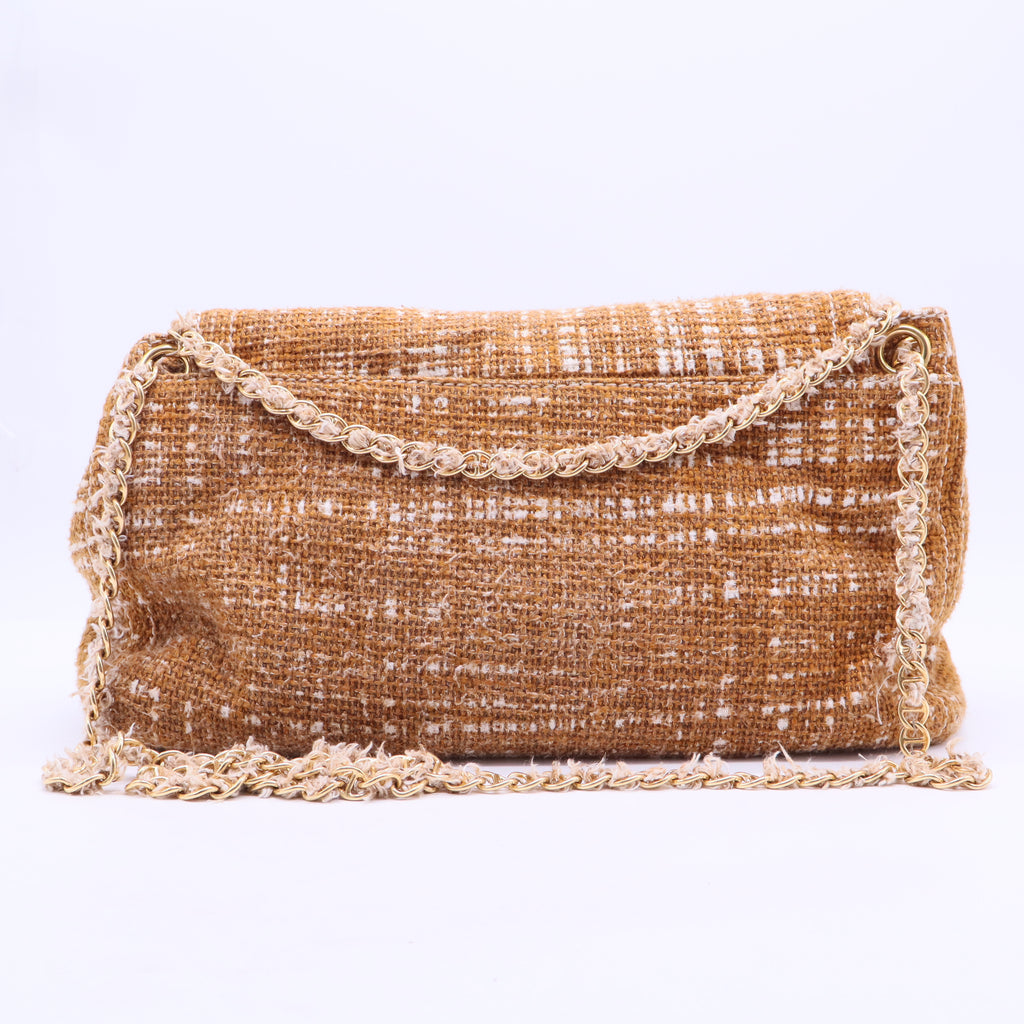 Tela Tweed Flap Bag B12134