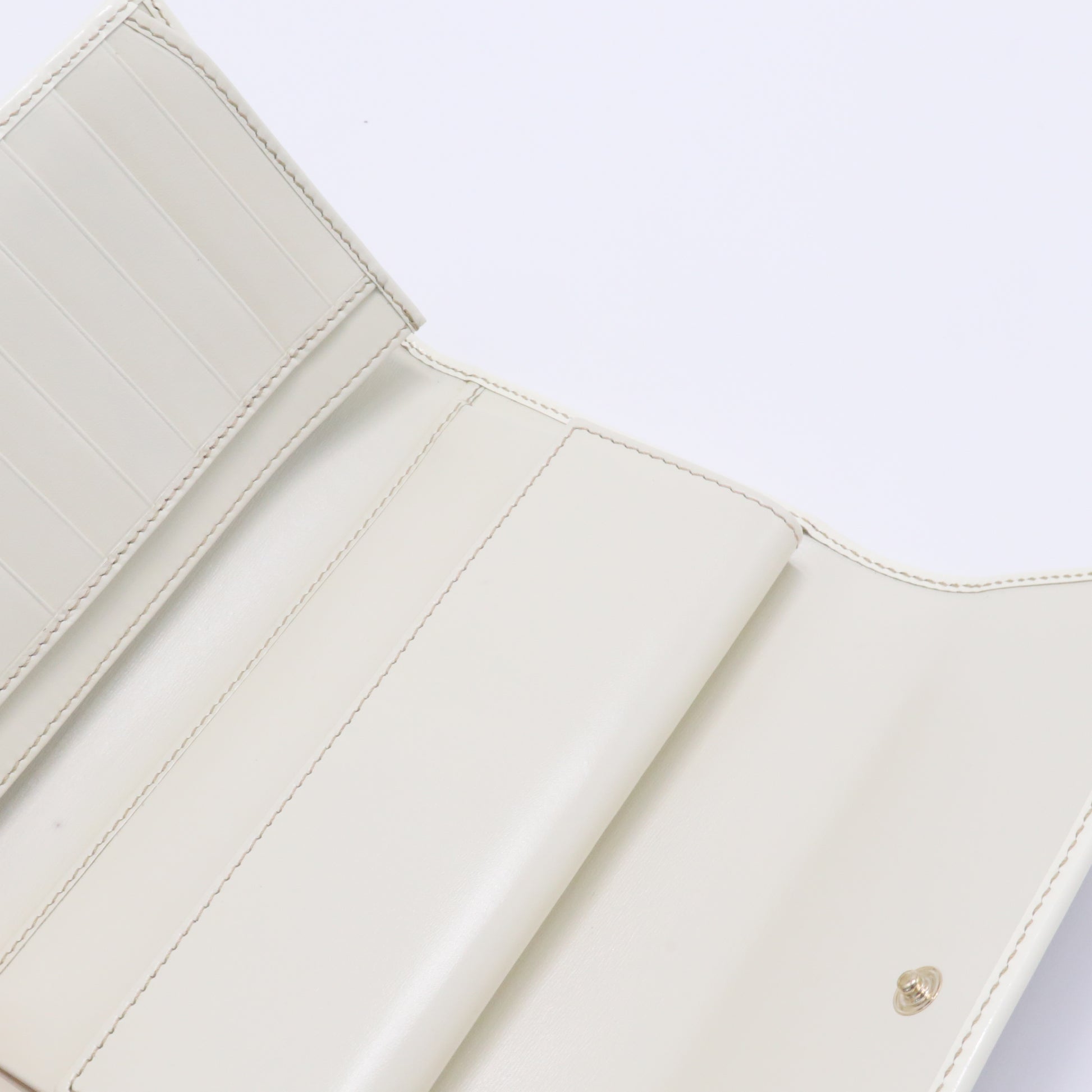 French Flap Wallet GG Canvas Long