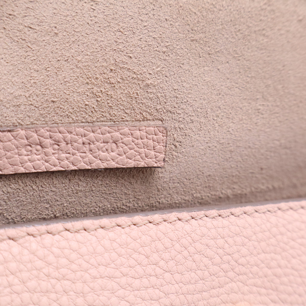 Chloe Faye Crossbody Wallet on a Chain Bag Blush twins B21991