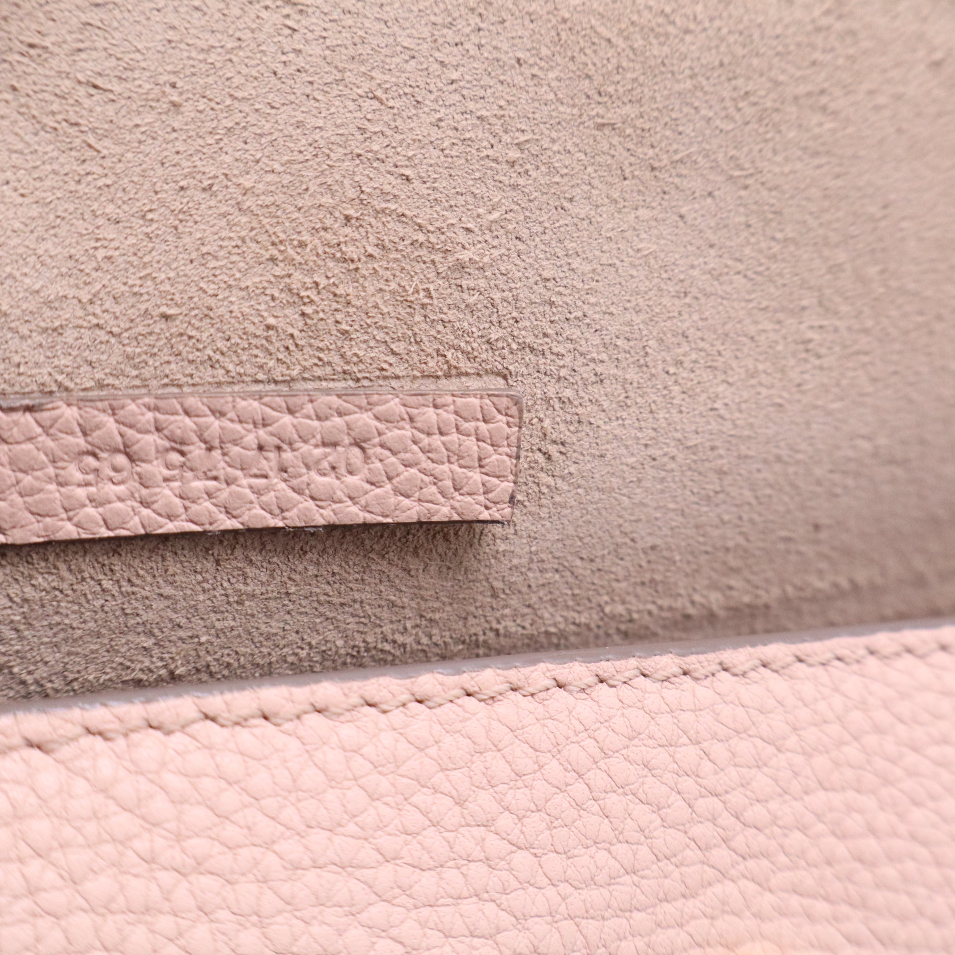 Chloe Faye Crossbody Wallet on a Chain Bag Blush twins B21991