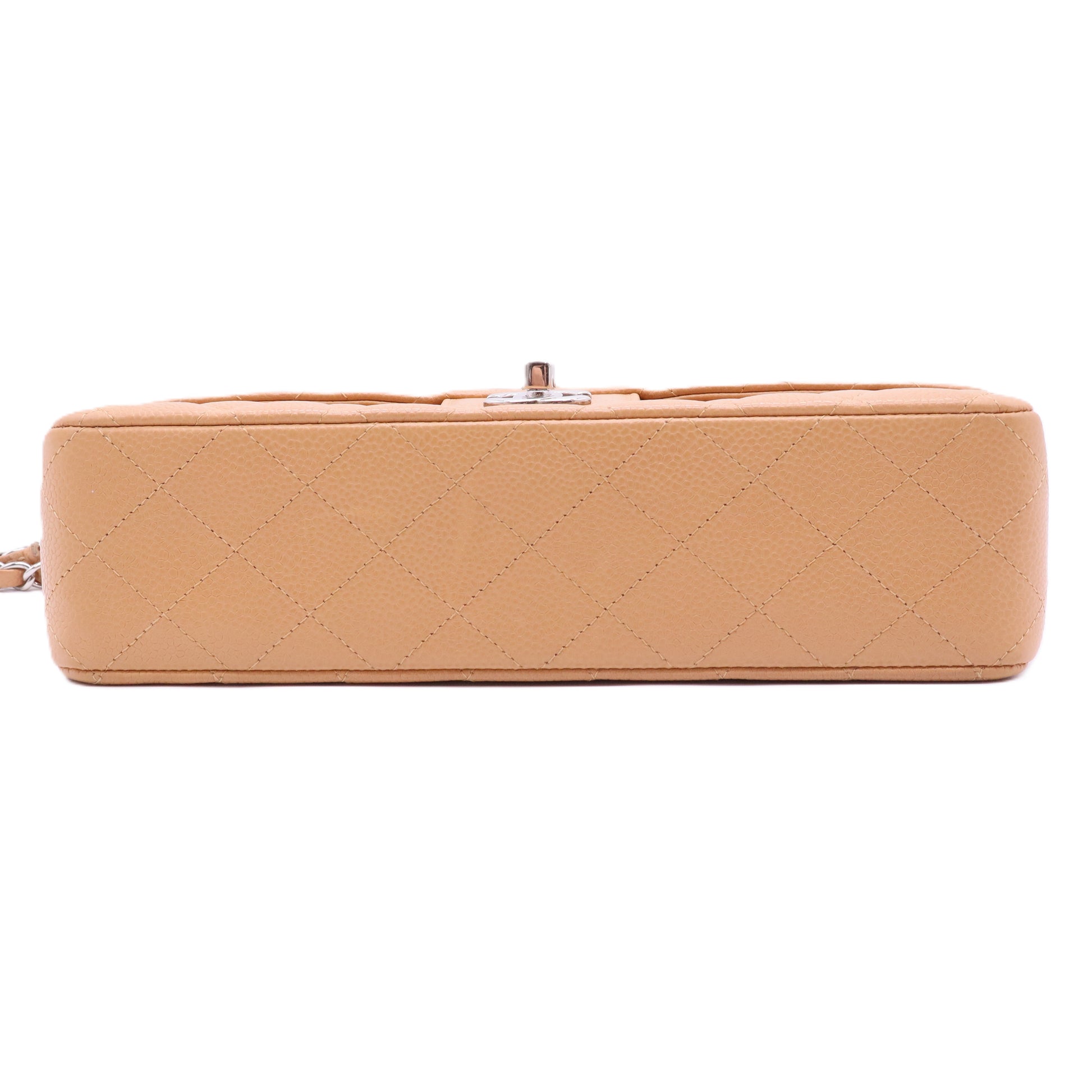 Classic Double Flap Bag Quilted Caviar Medium