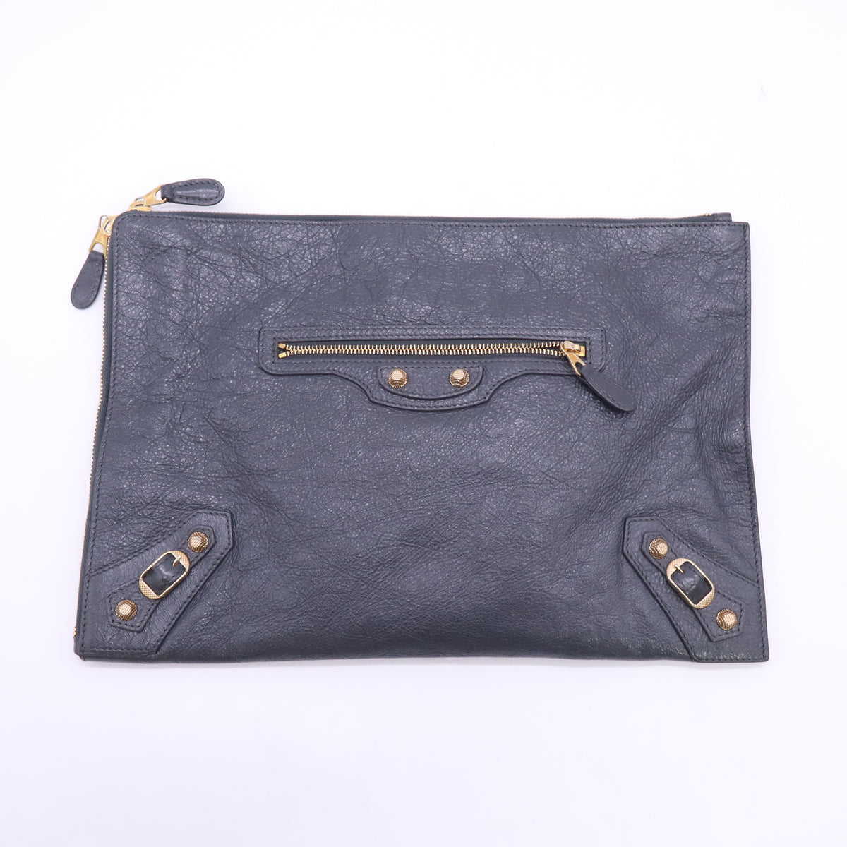 Balenciaga Classic Giant Pouch / Motocross Clutch B24717