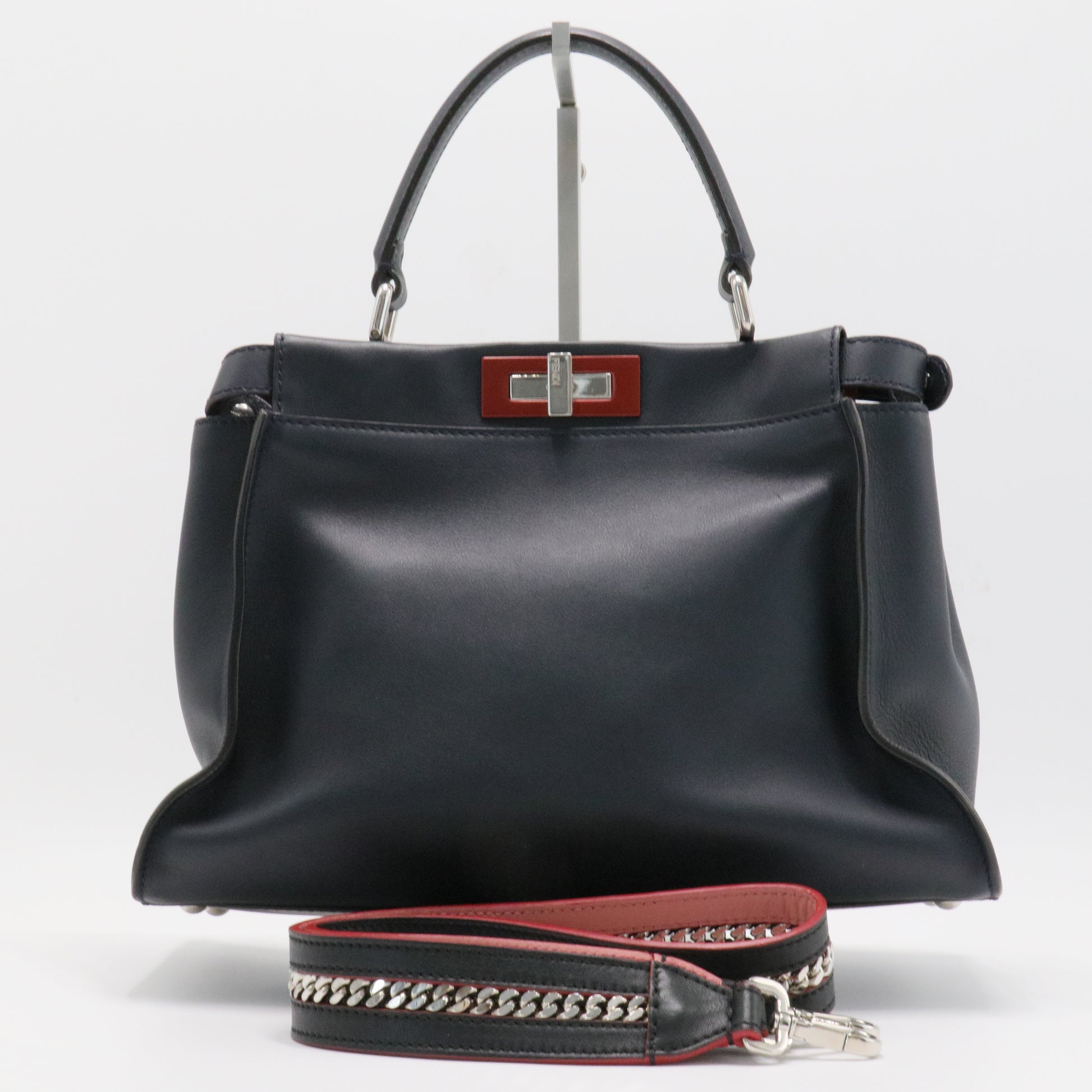 Peekaboo Bag Rigid Leather Regular