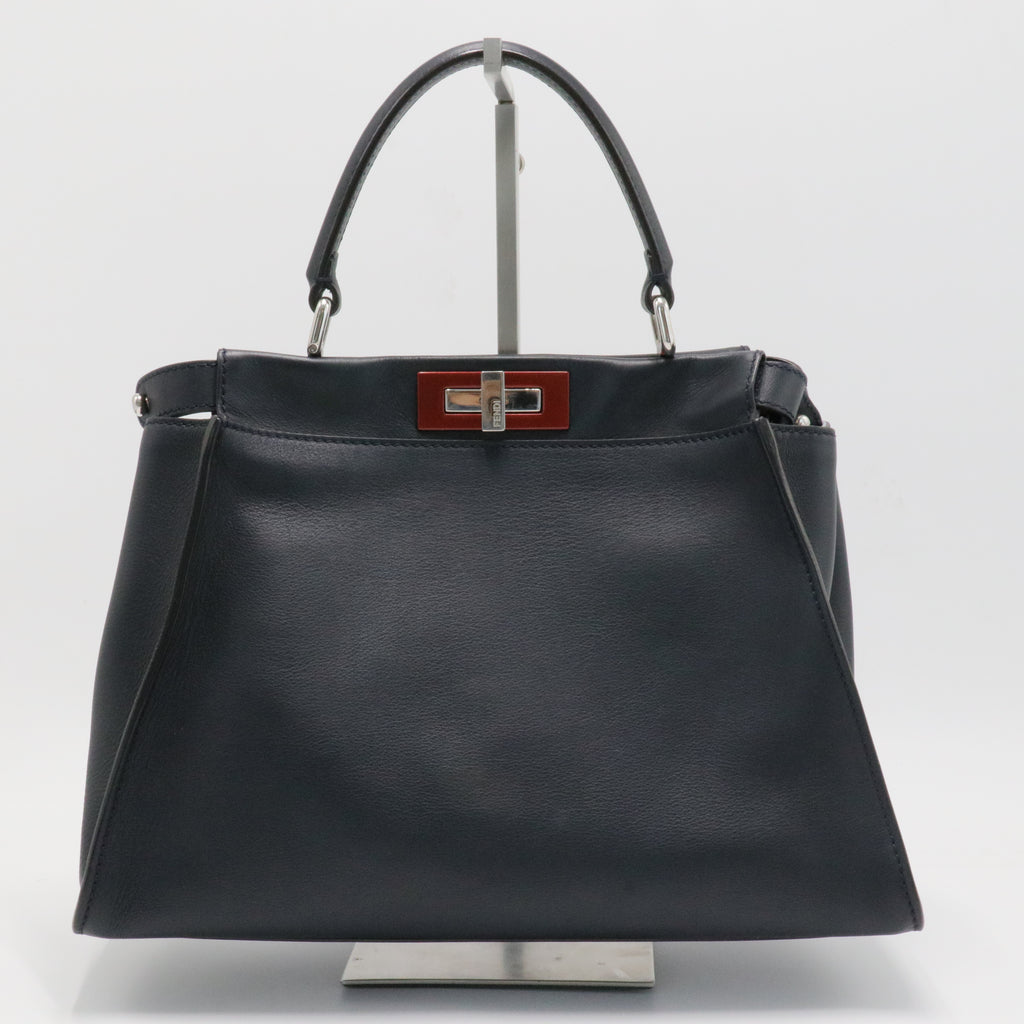 Peekaboo Bag Rigid Leather Regular