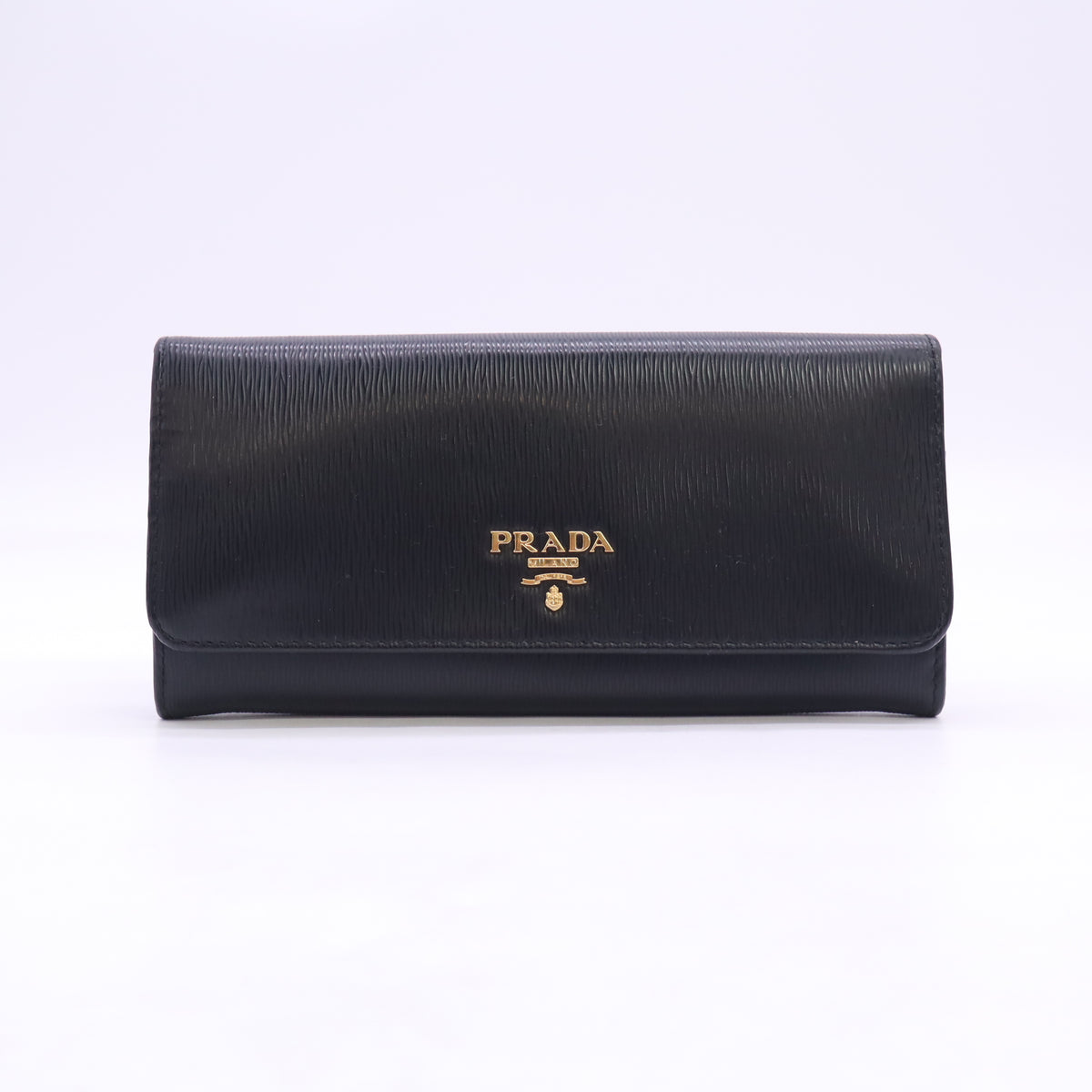 Prada Vitello Move Flap Long Wallet W23653
