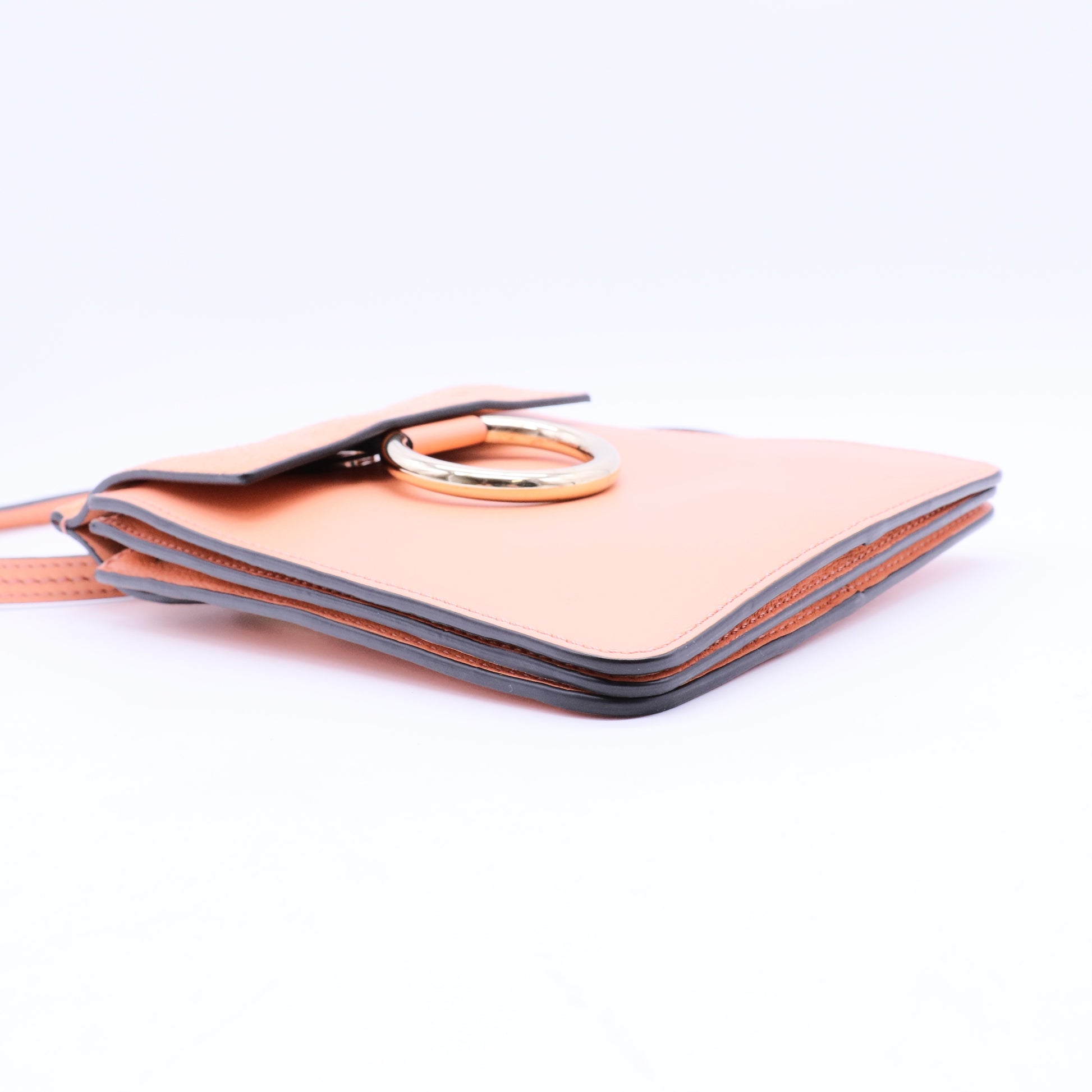 Faye Bracelet Crossbody Bag Leather and Suede Mini