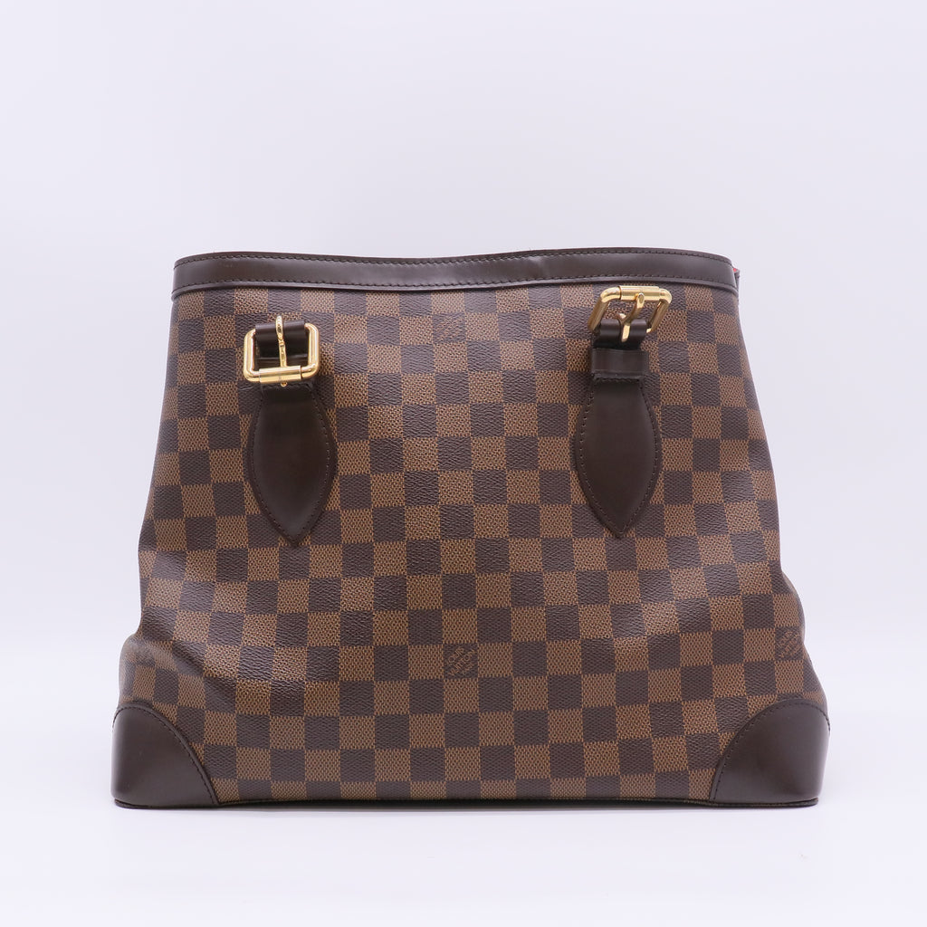 Louis Vuitton Damier Ebene Hampstead MM Tote Bag twins B23849
