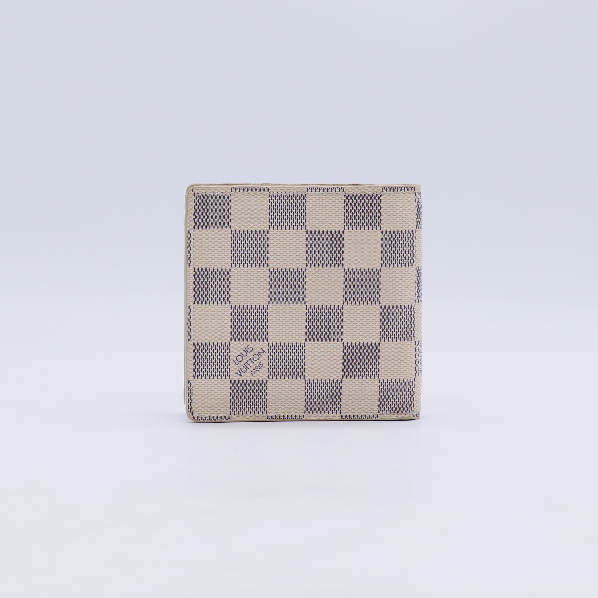 Louis Vuitton Marco Wallet in Damier Azur Canvas W21221